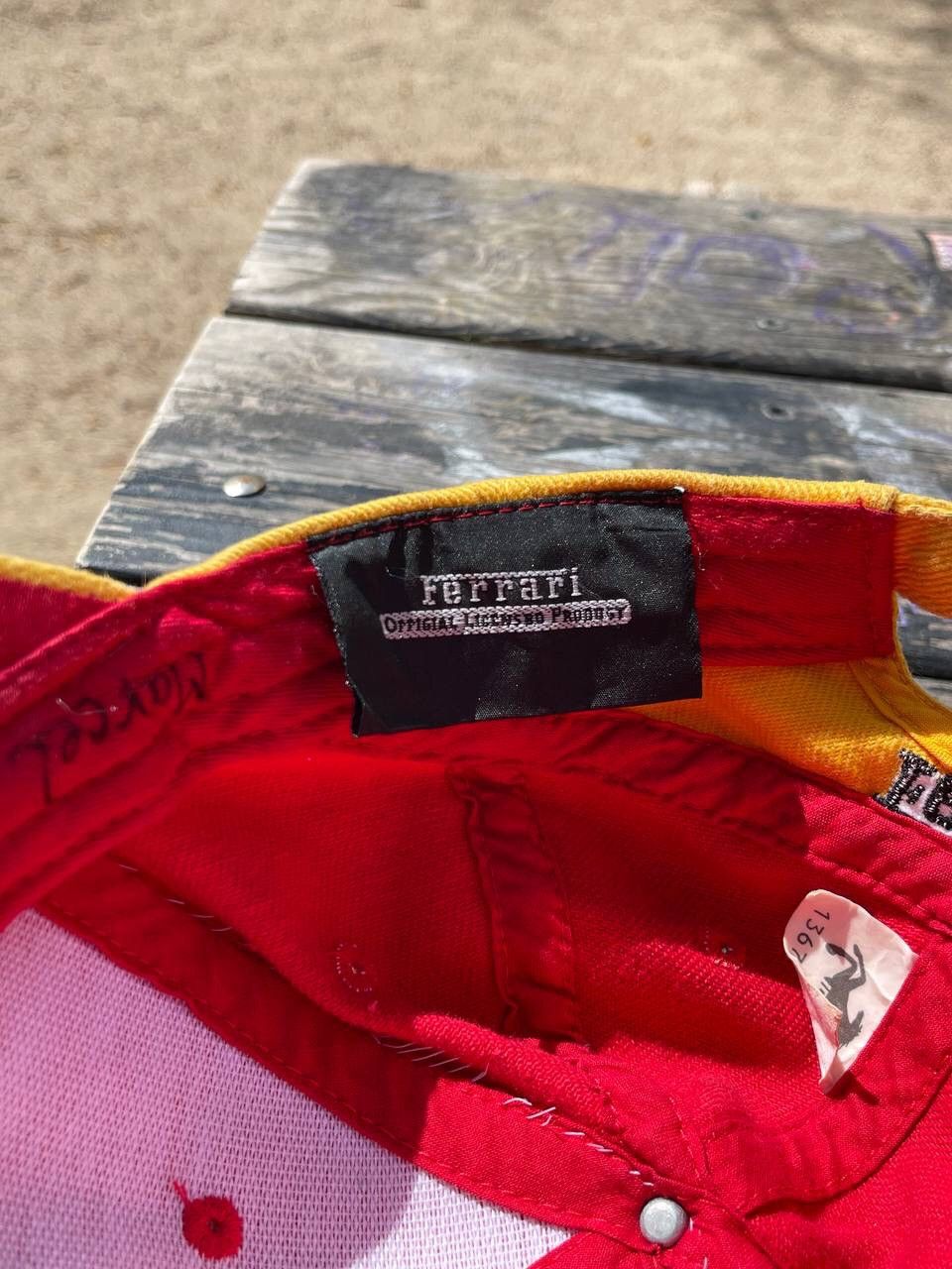 Vintage Ferrari Cap with Michael Schumacher Signature Size ONE SIZE - 4 Thumbnail