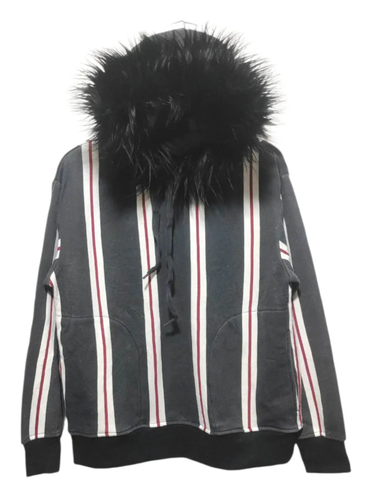 Japanese Brand Beno Stripe fur hoodie ifsix LGB style Size US M / EU 48-50 / 2 - 1 Thumbnail