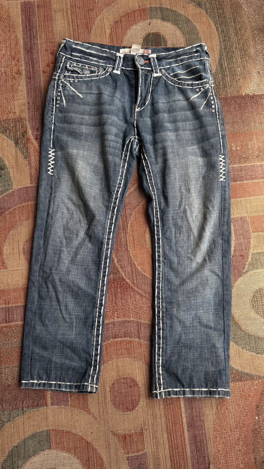 Japanese Brand Laguna Beach Denim Jeans Skull Hysteric Style Size US 33 - 1 Thumbnail