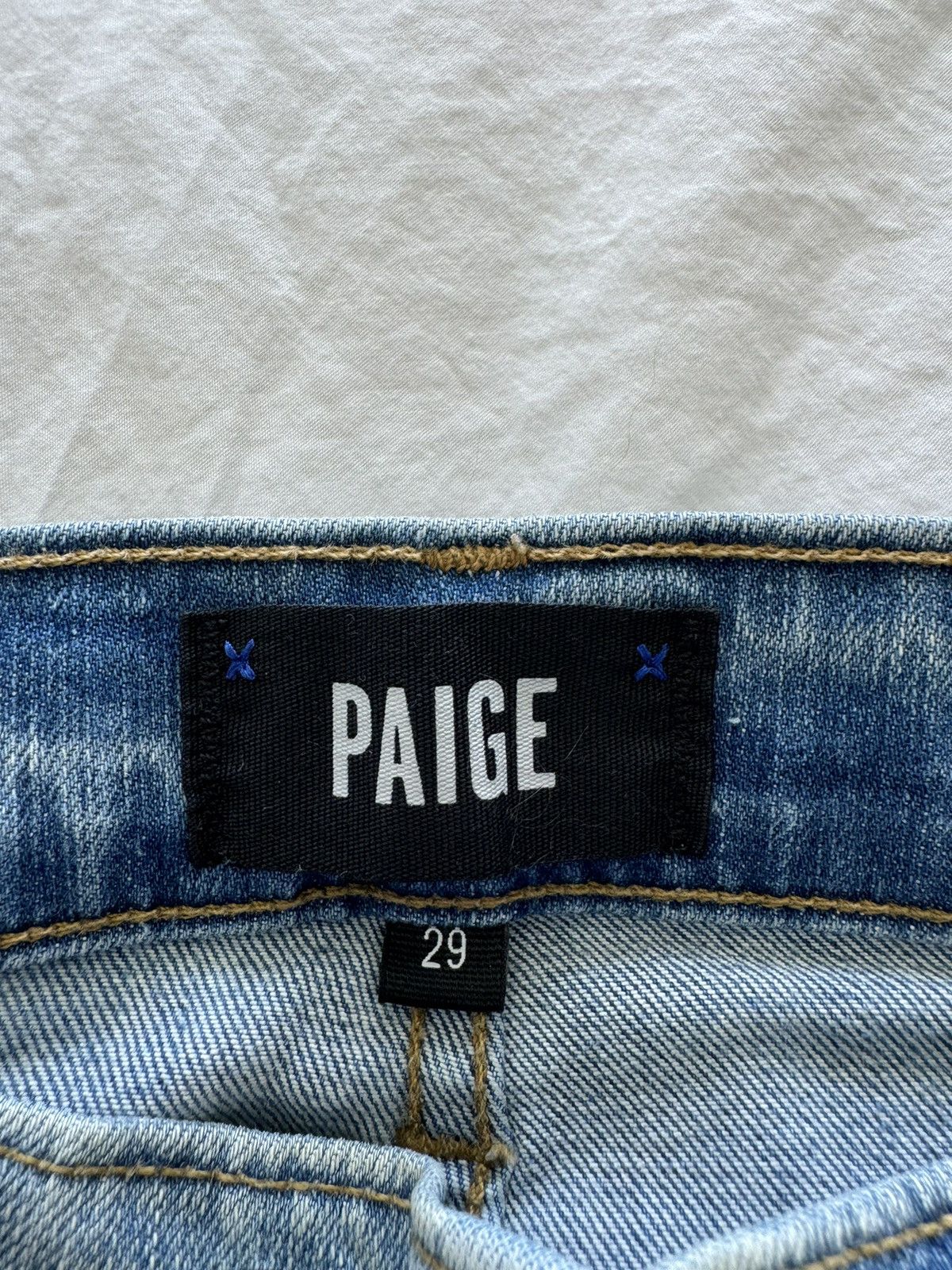 Paige Paige Lennox Slim Jeans Size US 29 - 3 Thumbnail