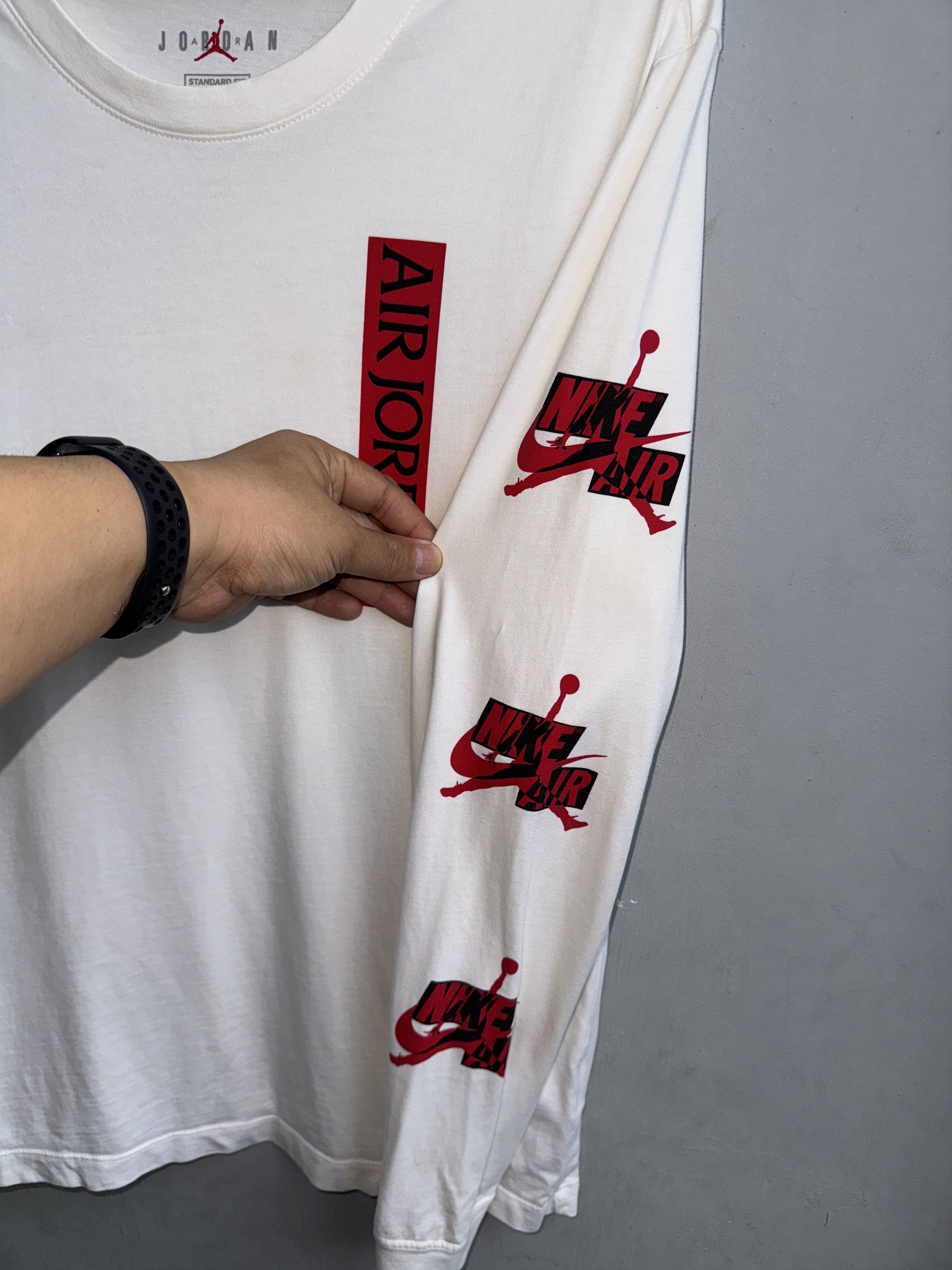 Jordan Brand Nike Air Jordan Jumpman Classic Long Sleeve Shirt Size US M / EU 48-50 / 2 - 3 Thumbnail
