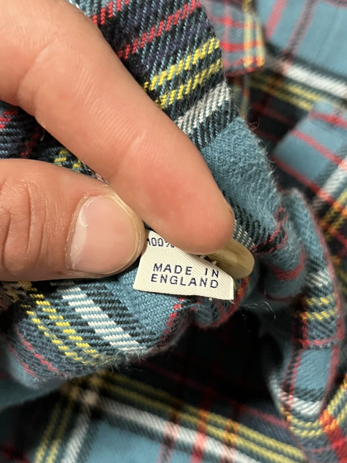 Drake's Drake’s Checked Button Up Shirt With Pocket Size US M / EU 48-50 / 2 - 9 Thumbnail
