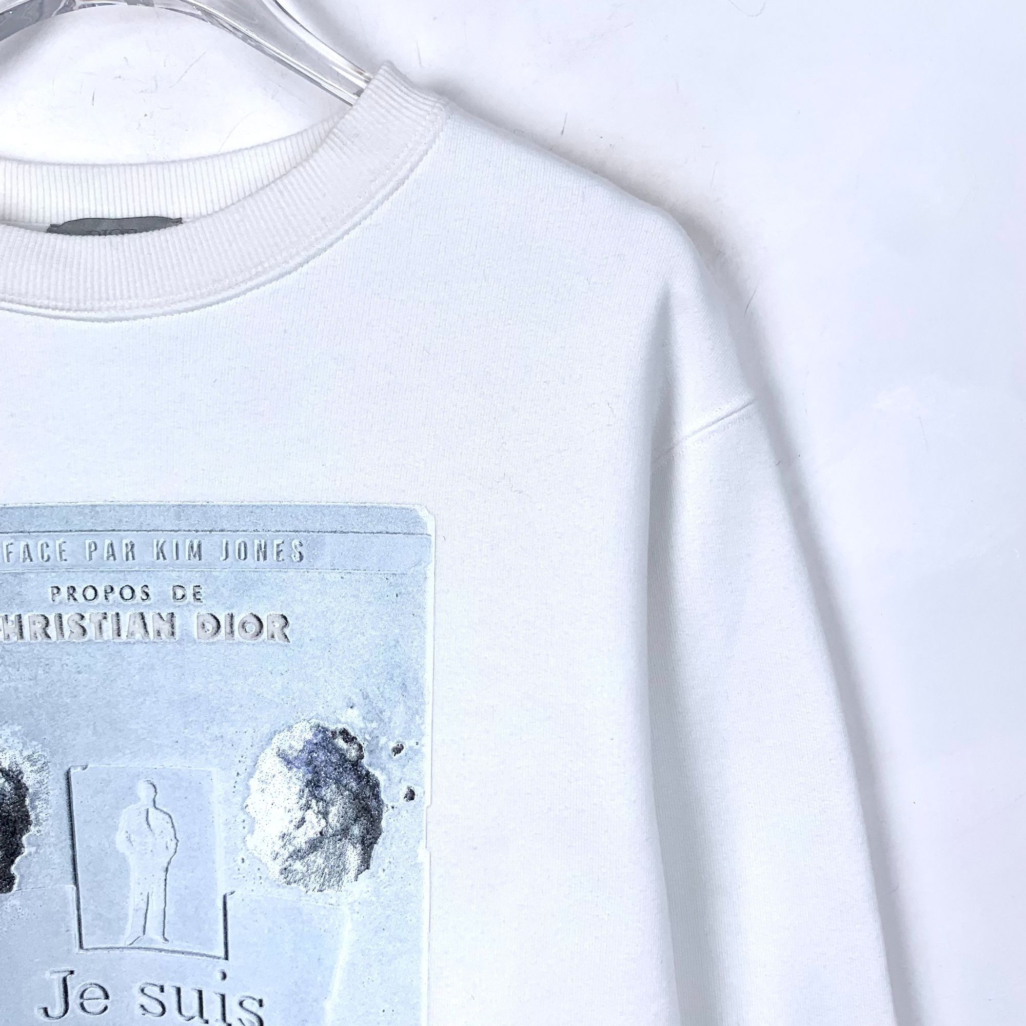 Dior Christian Dior White Graphic Print Crewneck Sweatshirt XS 10 Size US XS / EU 42 / 0 - 7 Thumbnail