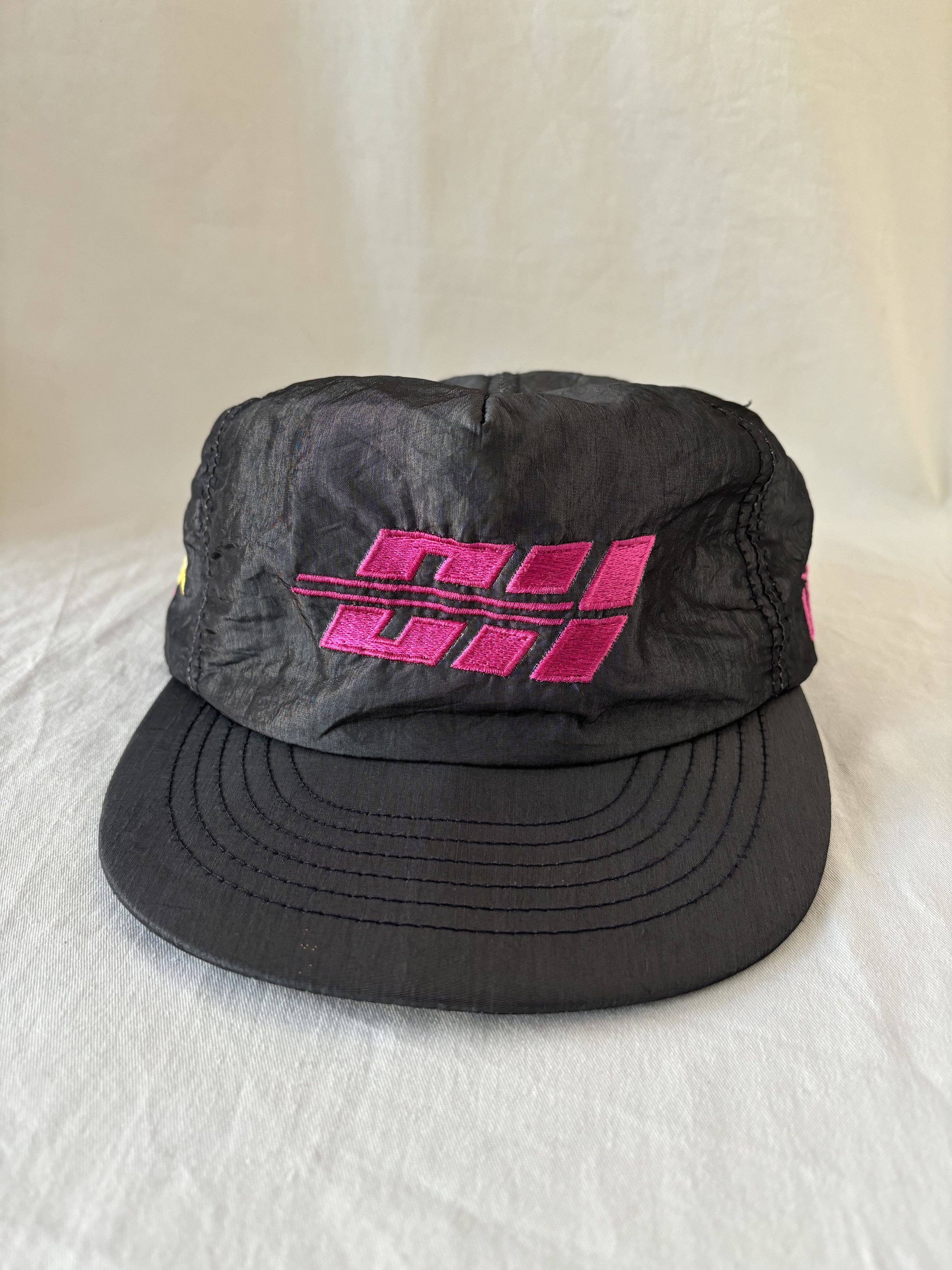 Vintage Vintage Headstock CH Highway Construction 1995 Nylon Cap Size ONE SIZE - 1 Thumbnail