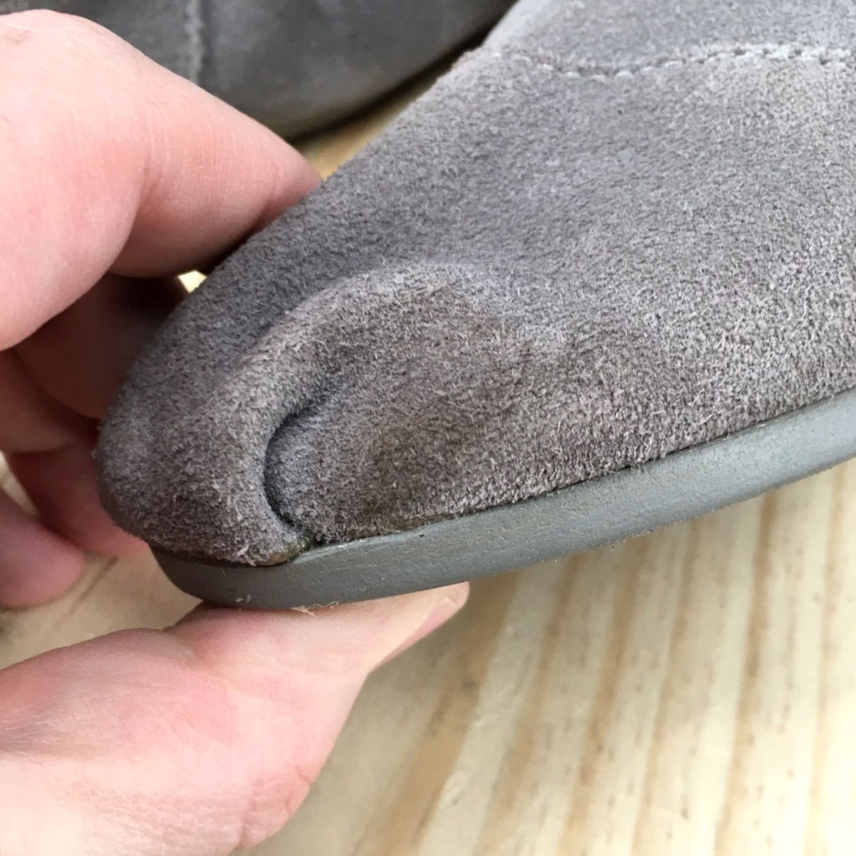 Toms TOMS Boots Womens 9 Chukka Gray Lace Up Comfort Flat Casual Tribal Ankle Top Size M / US 6-8 / IT 42-44 - 4 Thumbnail