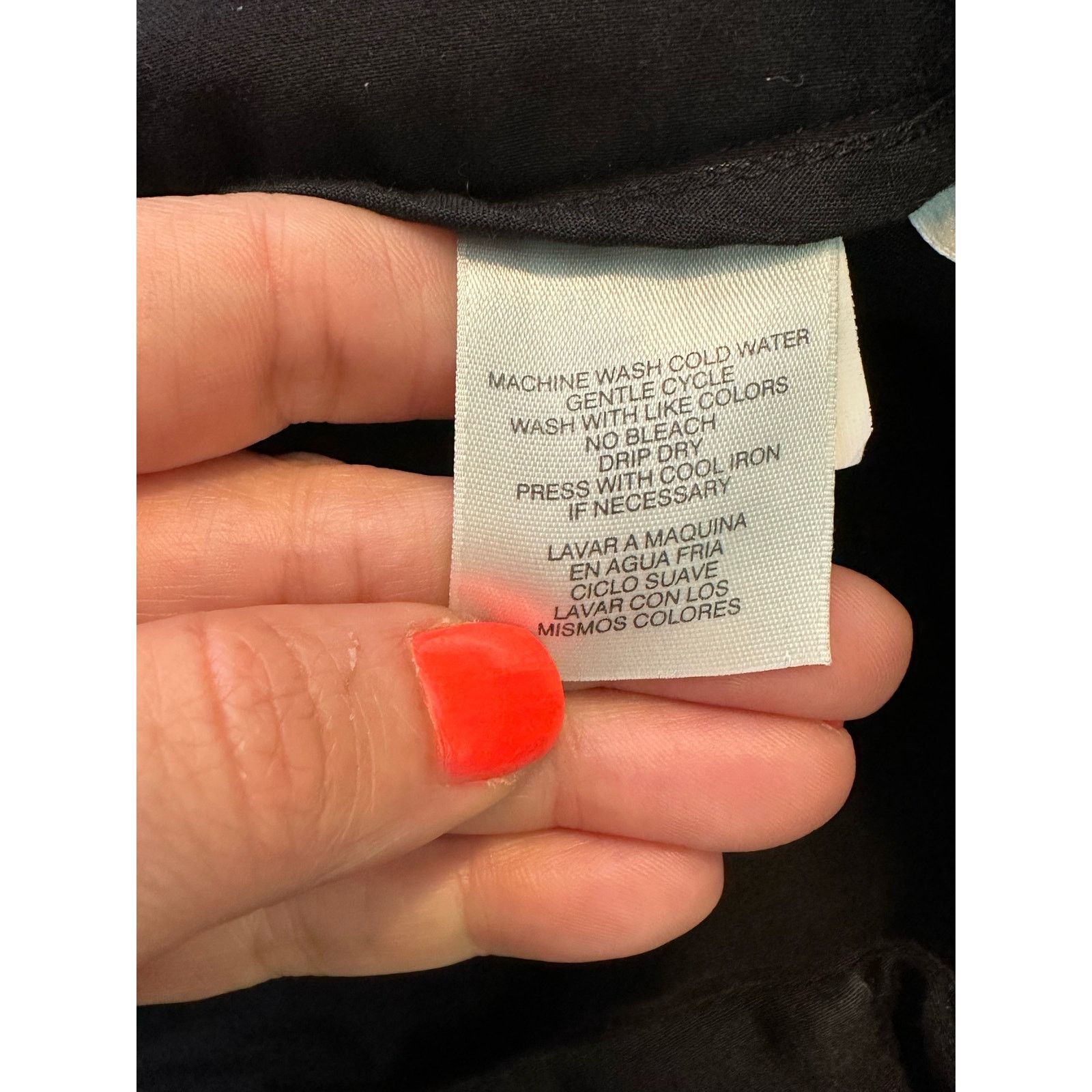 Jones New York Jones Wear Studio black straight legs cropped pants size 14 Size 36" / US 14 / IT 50 - 5 Thumbnail