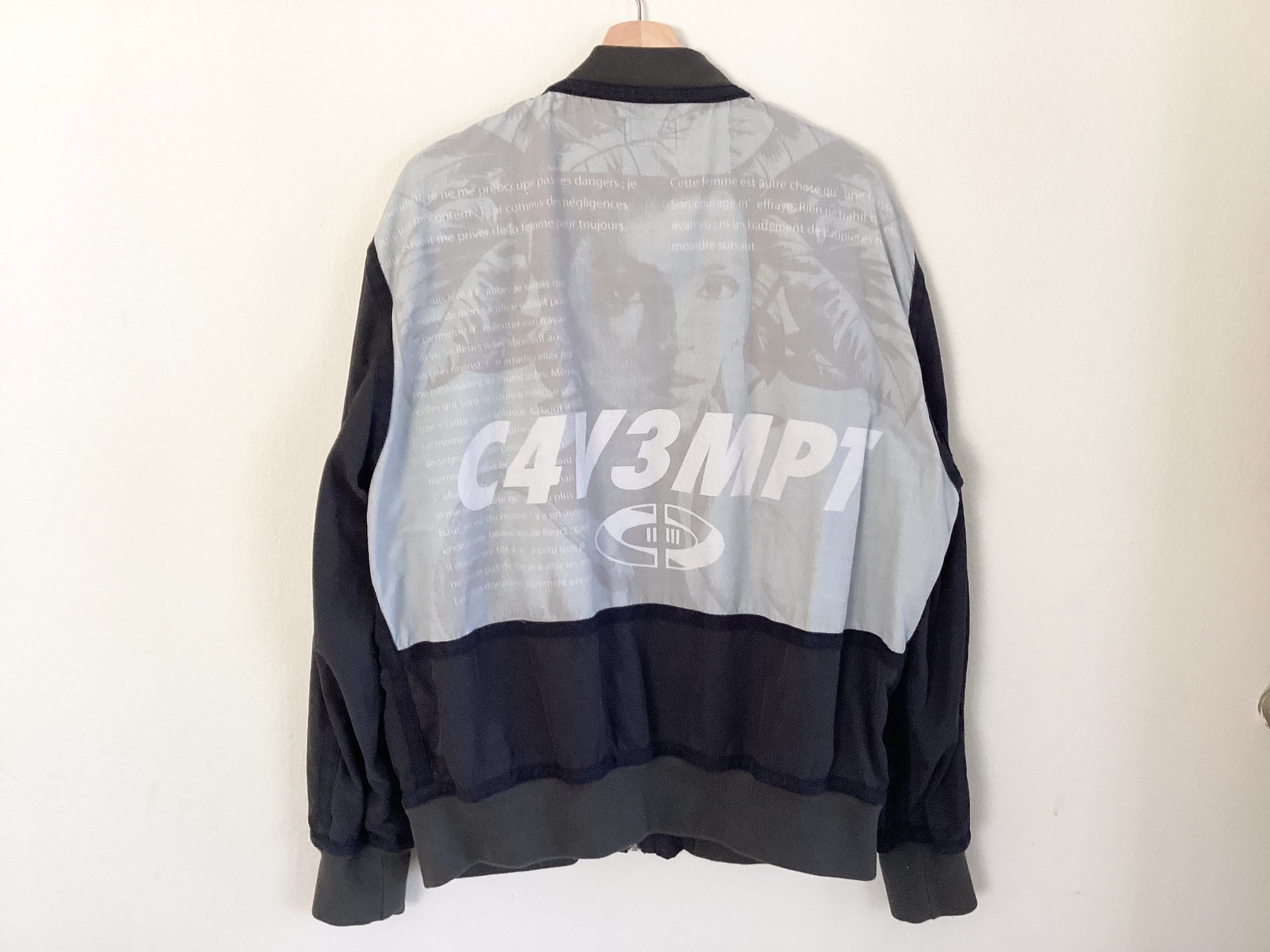 Cav Empt (L)C.E. Cav Empt MA-1 Cotton Jacket Black Used Size US L / EU 52-54 / 3 - 2 Thumbnail