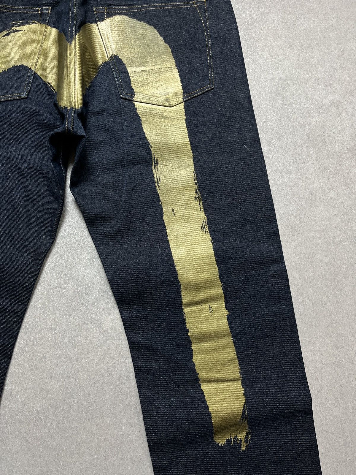 Evisu Evisu Golden Daicock Selvedge Denim Jeans Size US 34 / EU 50 - 4 Thumbnail