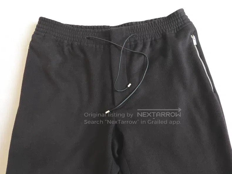 Hermes Hermes Men's Cashmere Sweatpants, Brown-Black, 100% Cashme Size US 38 / EU 54 - 2 Thumbnail
