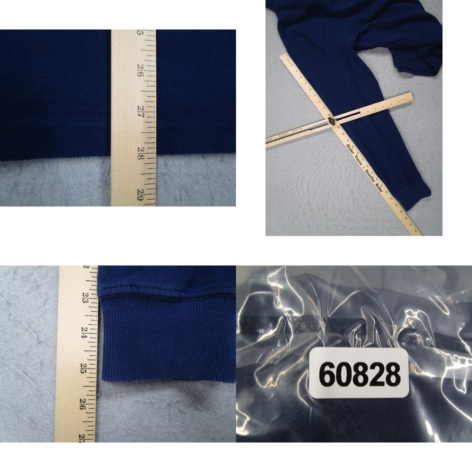 Vintage Criquet Sweatshirt Mens Large Blue Quarter Zip Organic Cotton Pocket Pullover Size US L / EU 52-54 / 3 - 8 Thumbnail