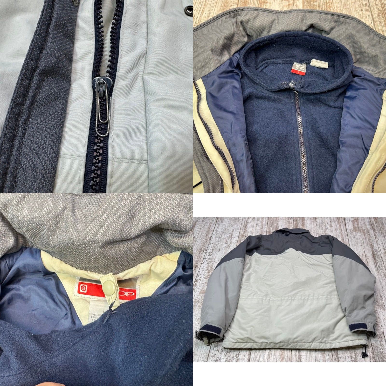 Ocean Pacific VINTAGE Ocean Pacific Jacket Mens Large Insulated Hooded Snowboard Ski Winter 2-In-1 Size US L / EU 52-54 / 3 - 8 Thumbnail