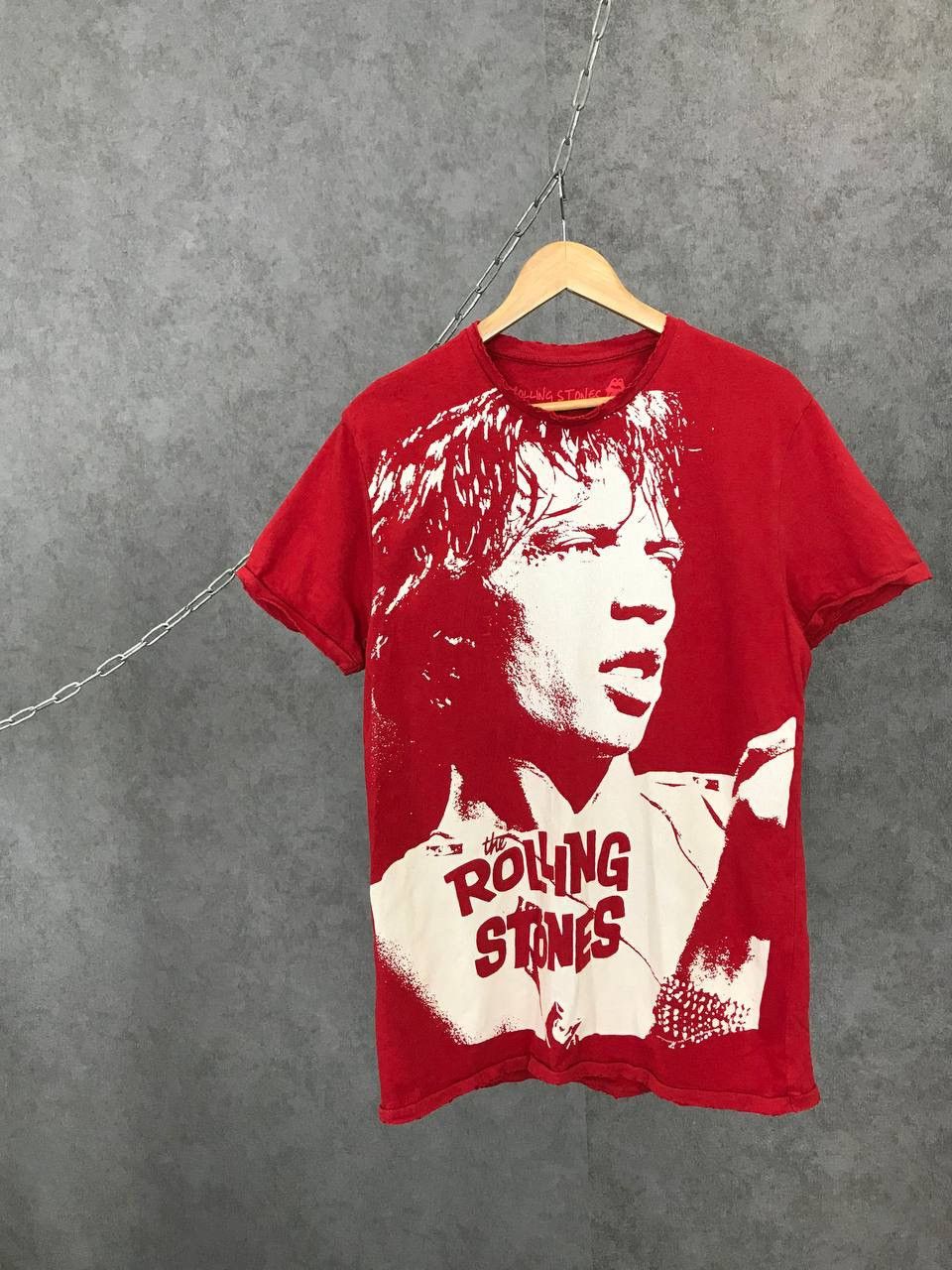 Band Tees × The Rolling Stones × Vintage The Rolling Stones 2010 distressed vintage rock band tee Size US S / EU 44-46 / 1 - 1 Thumbnail