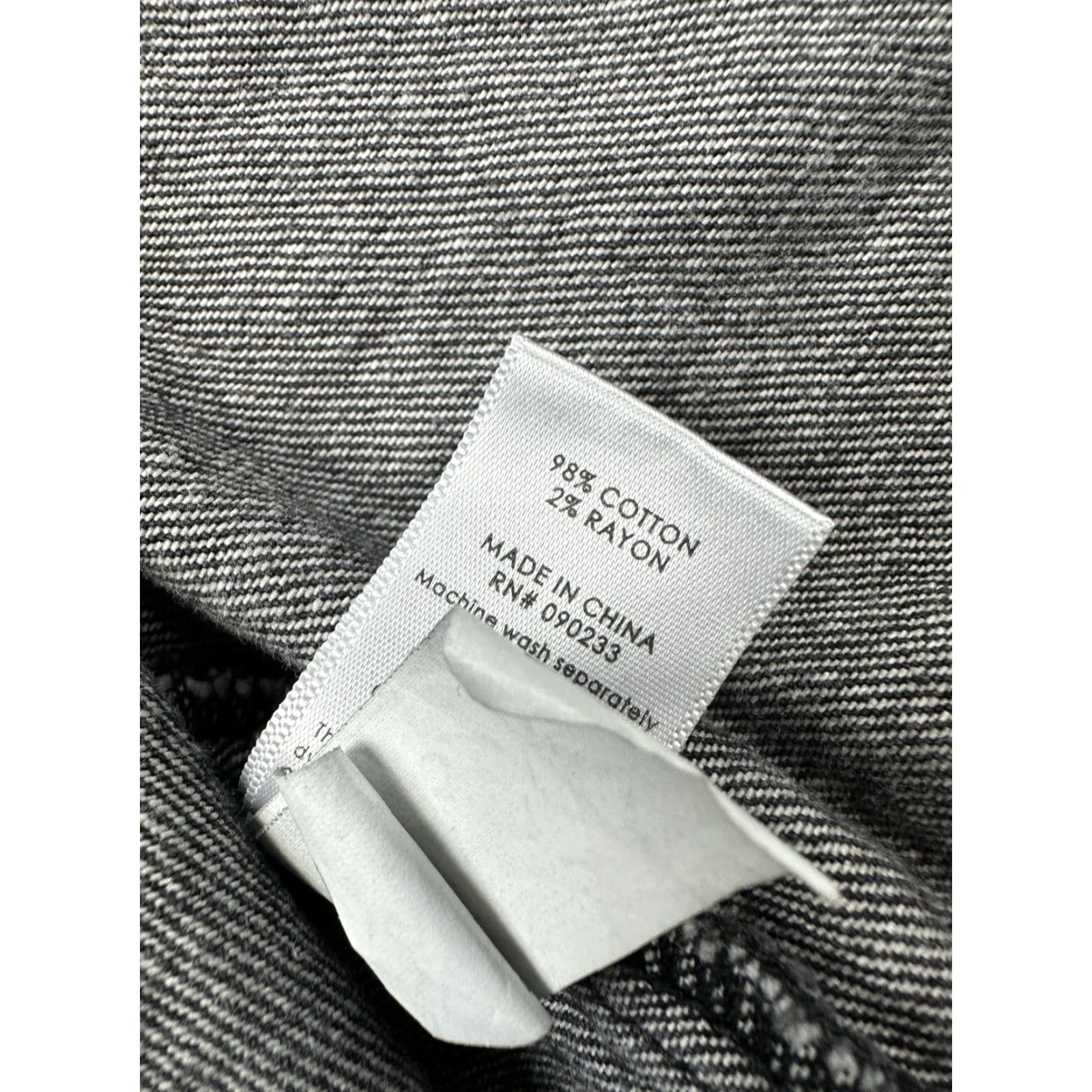 Pacsun Pacsun Denim Jacket Womens M/L Black Striped Pinstriped Cropped Casual Jacket Pocket Size M / US 6-8 / IT 42-44 - 4 Thumbnail