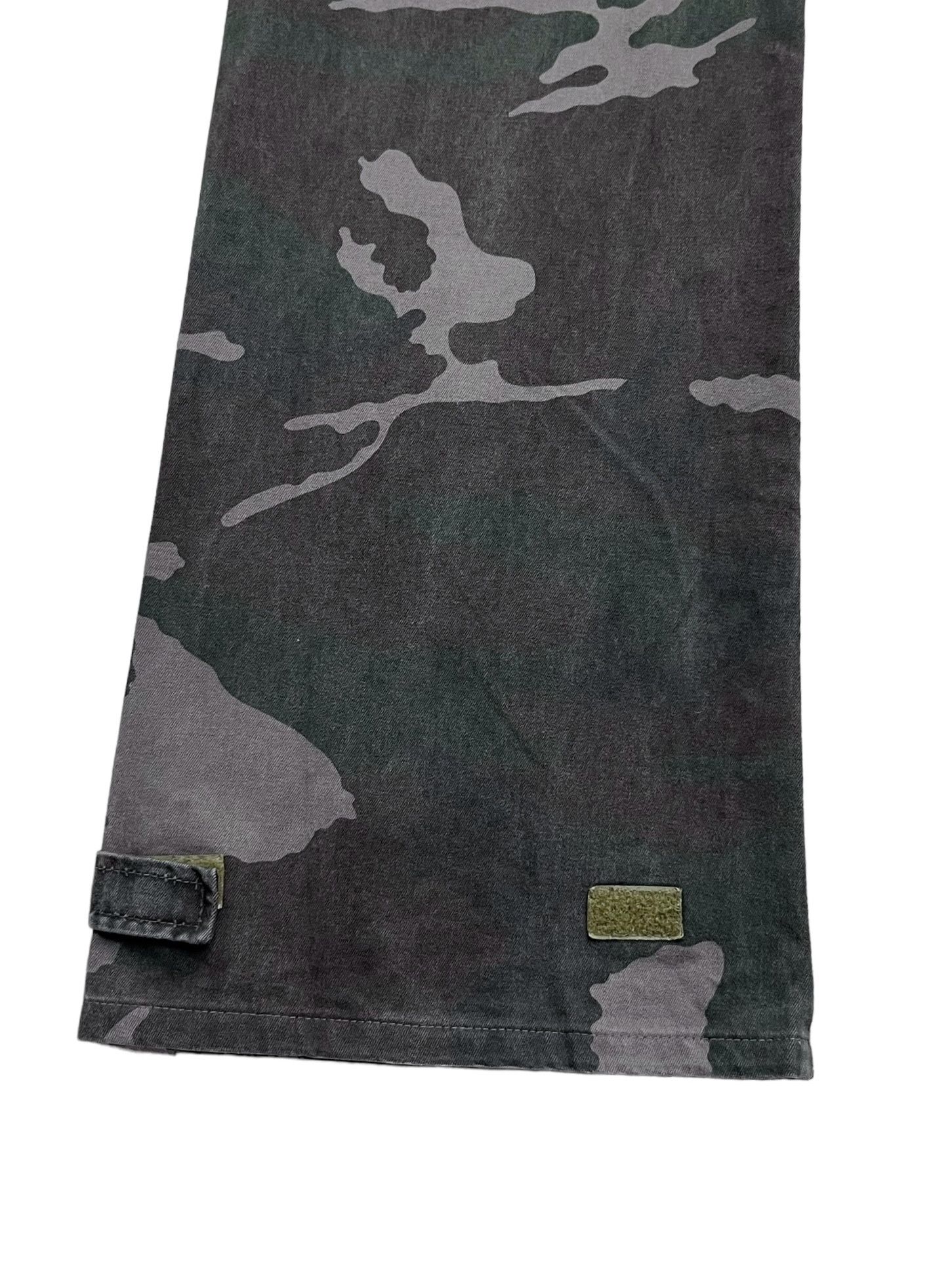 Joseph Vintage JOSEPH France Camouflage Wide Leg Fatigue Pants Size US 30 / EU 46 - 4 Thumbnail