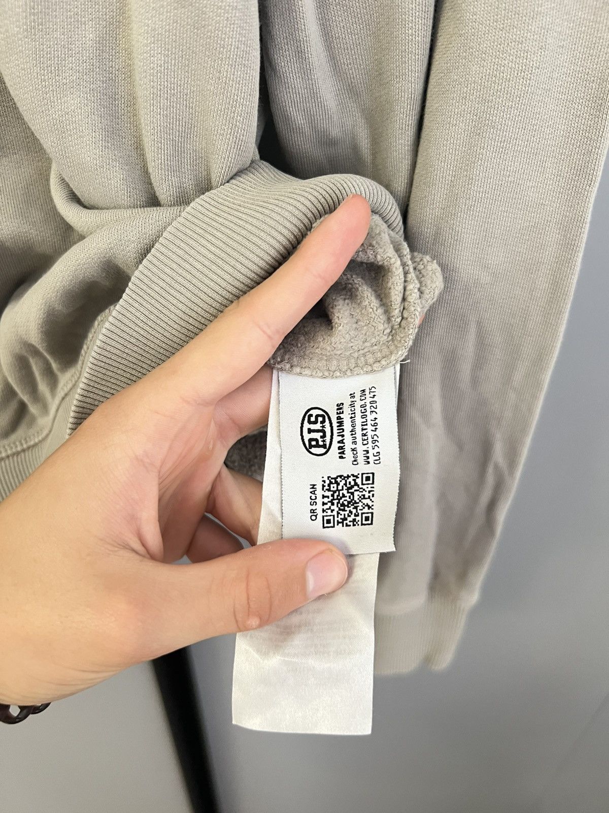 Parajumpers Parajumpers mens cotton Sweatshirt Outdoor Size US XL / EU 56 / 4 - 5 Thumbnail