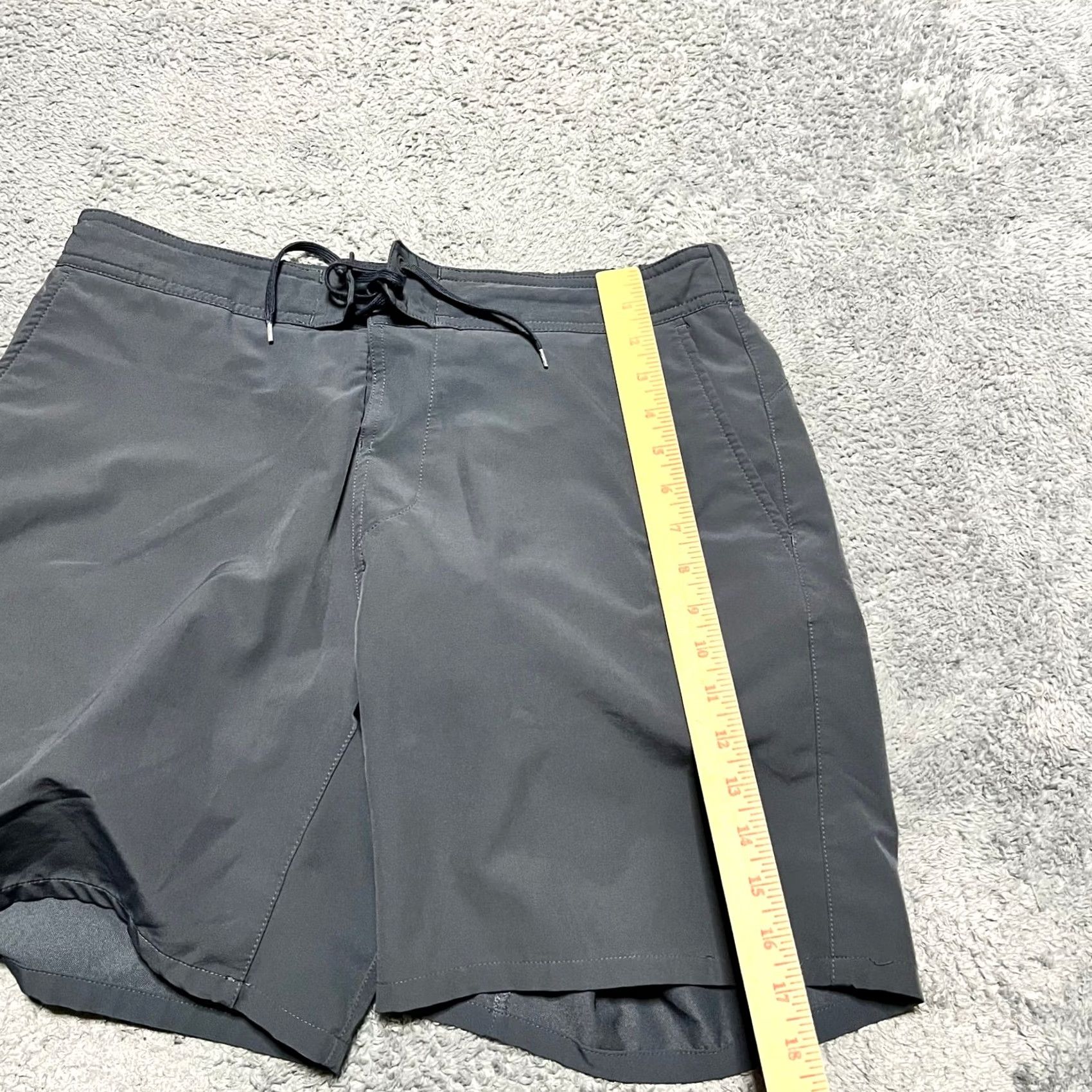 Ten Thousand Ten Thousand Shorts Mens Large Blue Foundation 7" Lined Drawstring Running Size US 33 - 7 Thumbnail