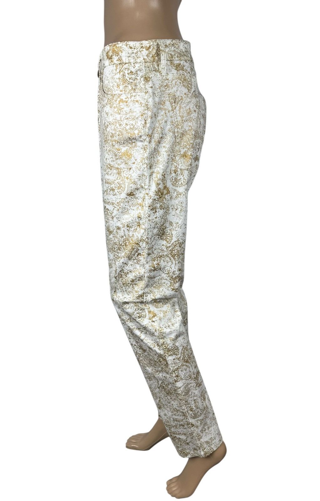 Lauren Ralph Lauren Lauren Ralph Lauren Chino Pants Gold Paisley Printed size 10 Size 32" / US 10 / IT 46 - 4 Thumbnail