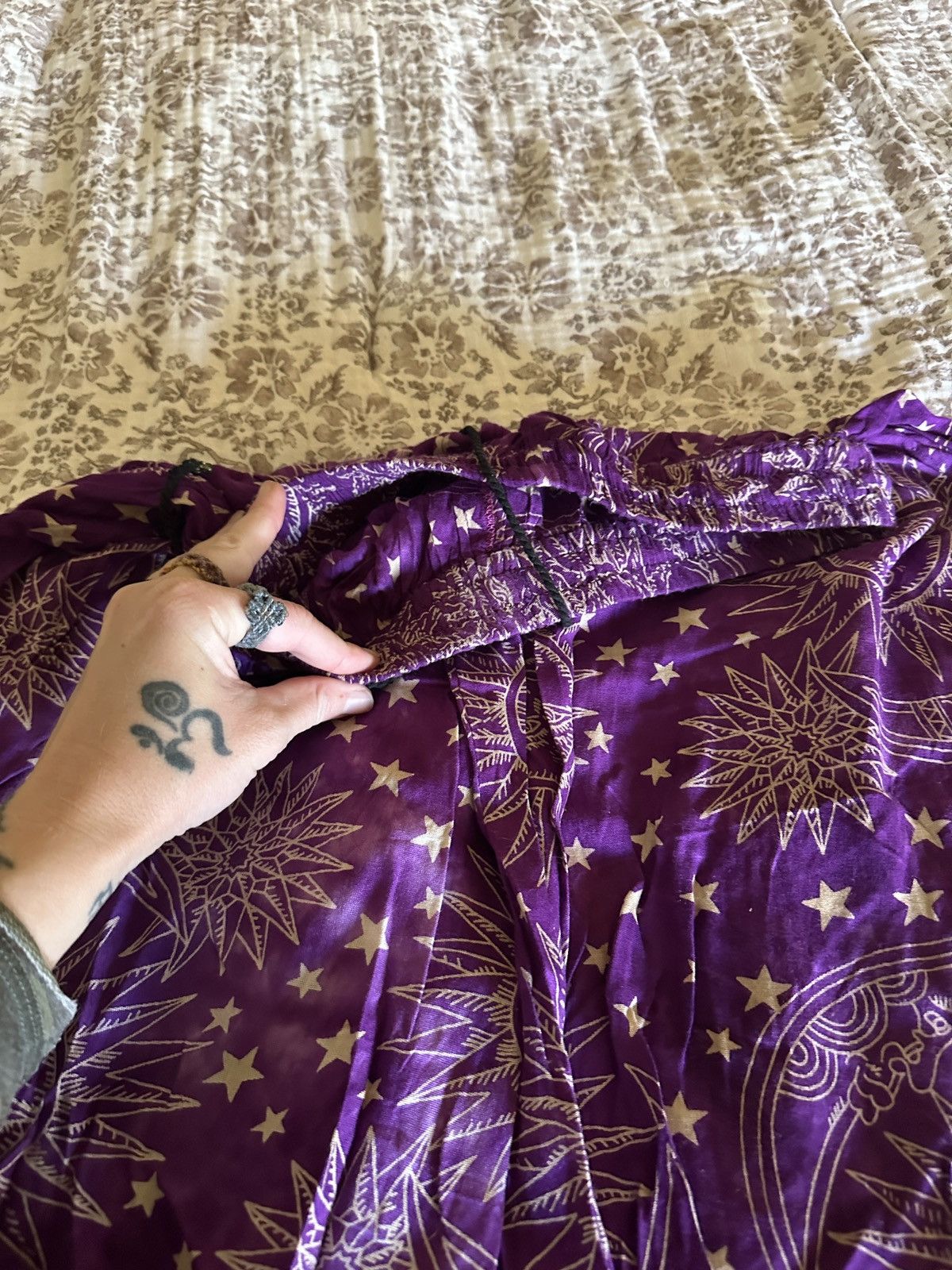 Other Purple Pants Size 28" / US 6 / IT 42 - 2 Thumbnail