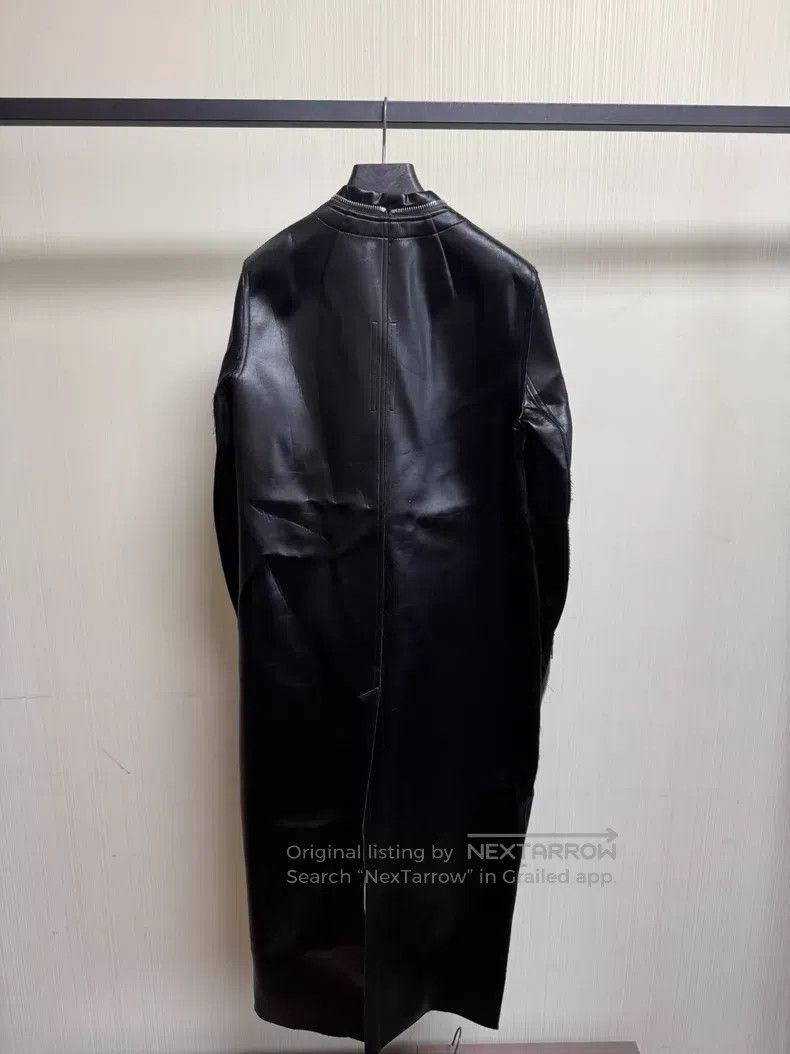 Rick Owens Rick Owens 21SS long coat with asymmetrical design and zip Size XS / US 0-2 / IT 36-38 - 2 Thumbnail