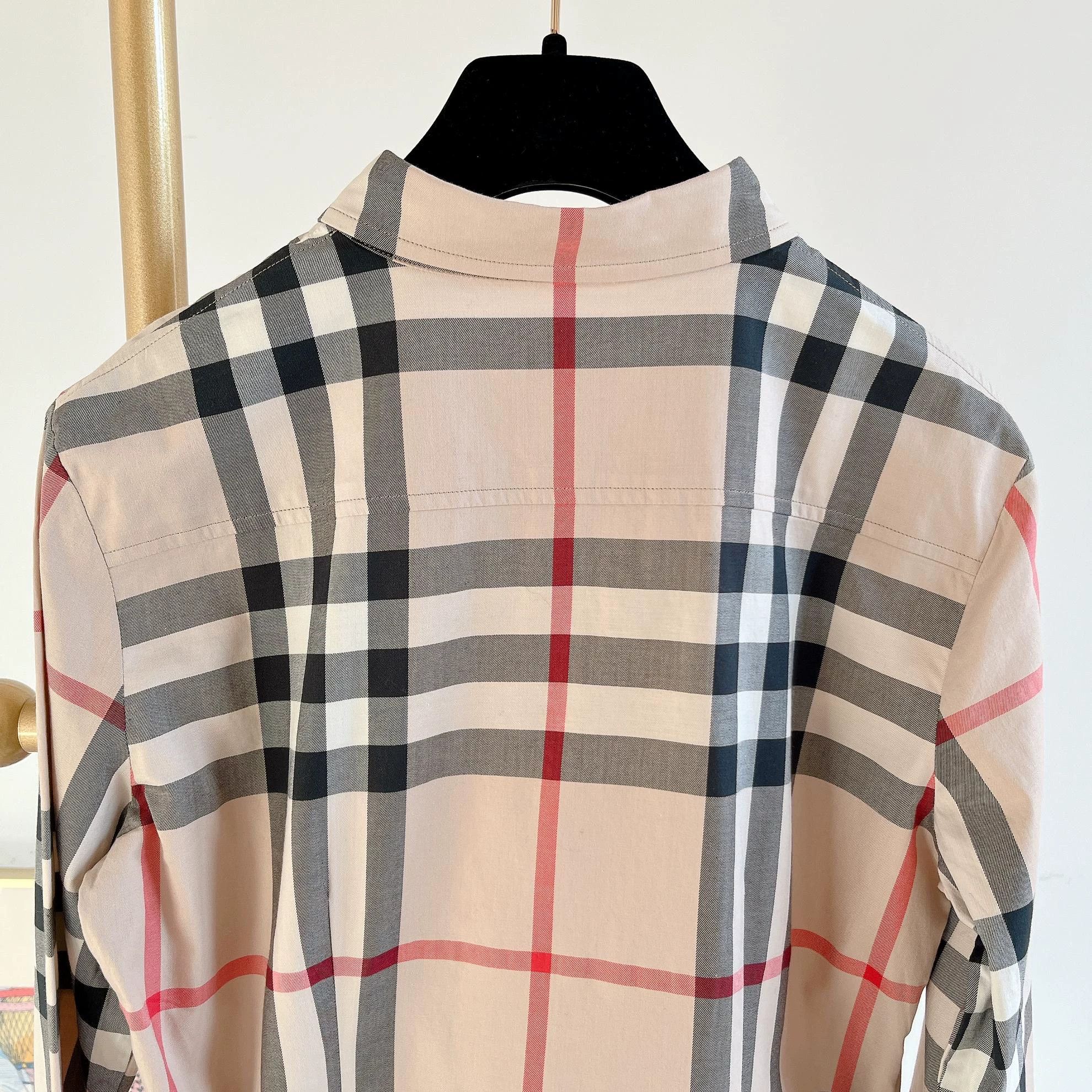 Burberry Burberry long-sleeve check shirt S/P 8506 Size S / US 4 / IT 40 - 6 Thumbnail