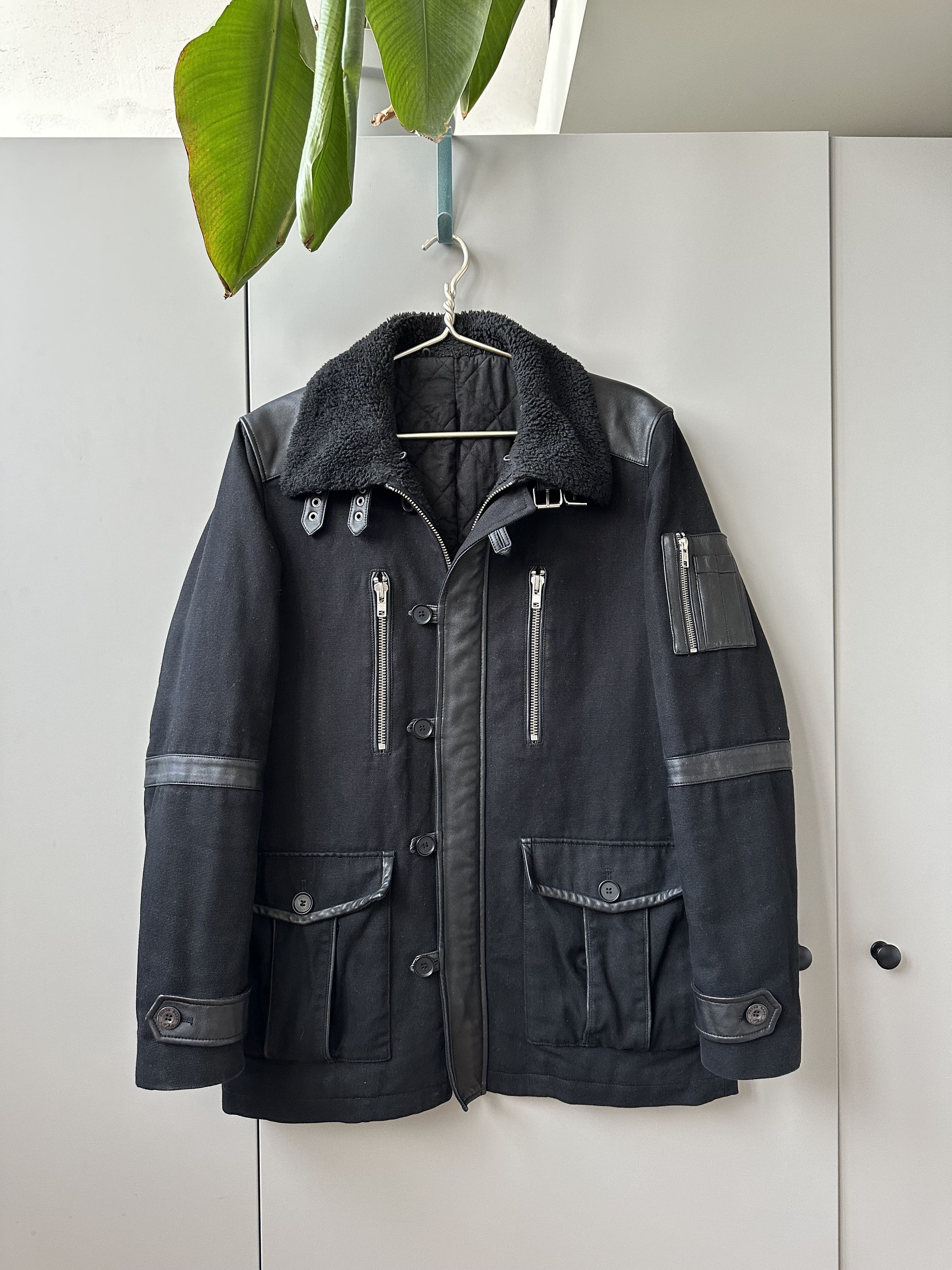 The Kooples The Kooples Sport Black Patch Coat Men's Medium Size US L / EU 52-54 / 3 - 1 Thumbnail
