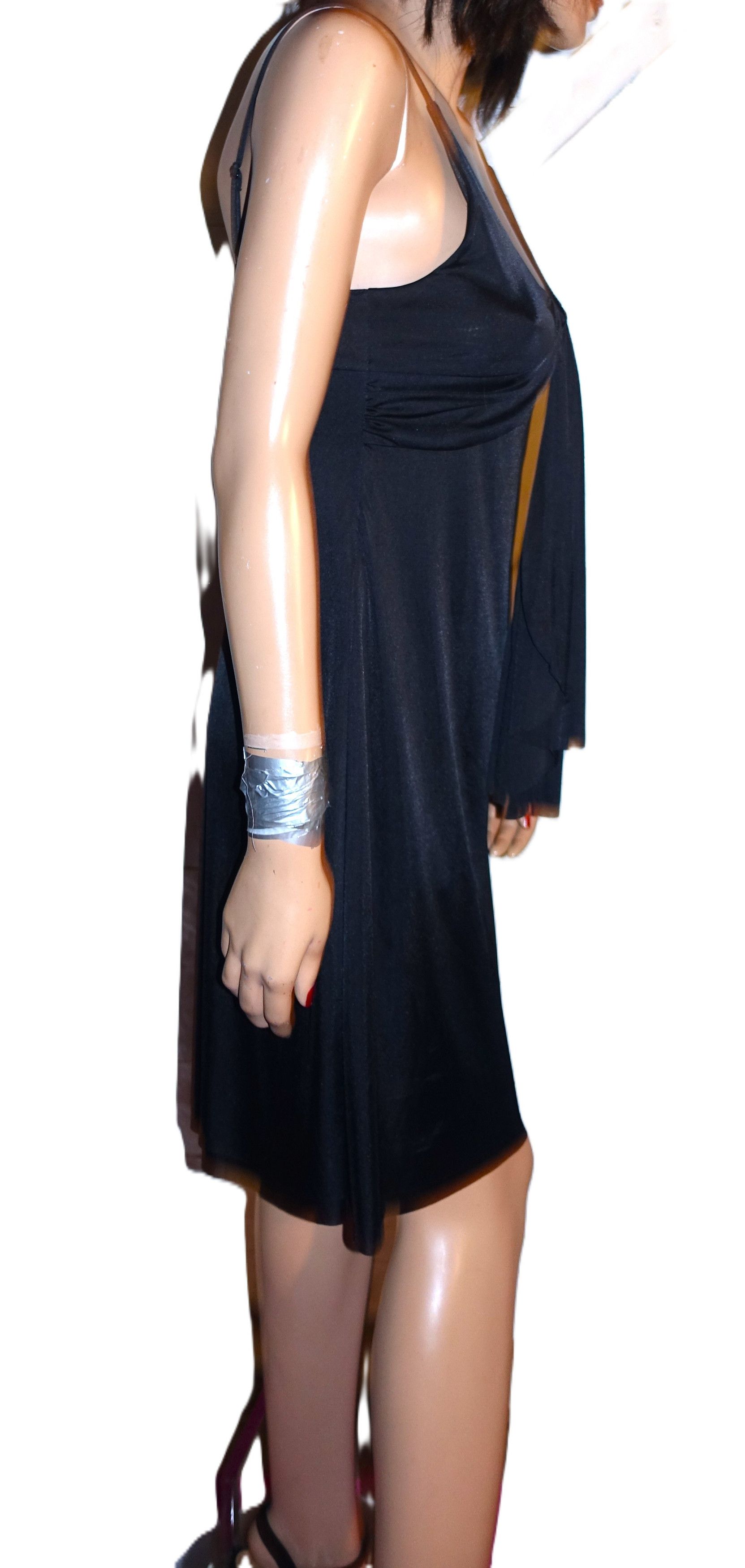 Armani Exchange Armani Exchange Black Tank Dress S Size S / US 4 / IT 40 - 6 Thumbnail