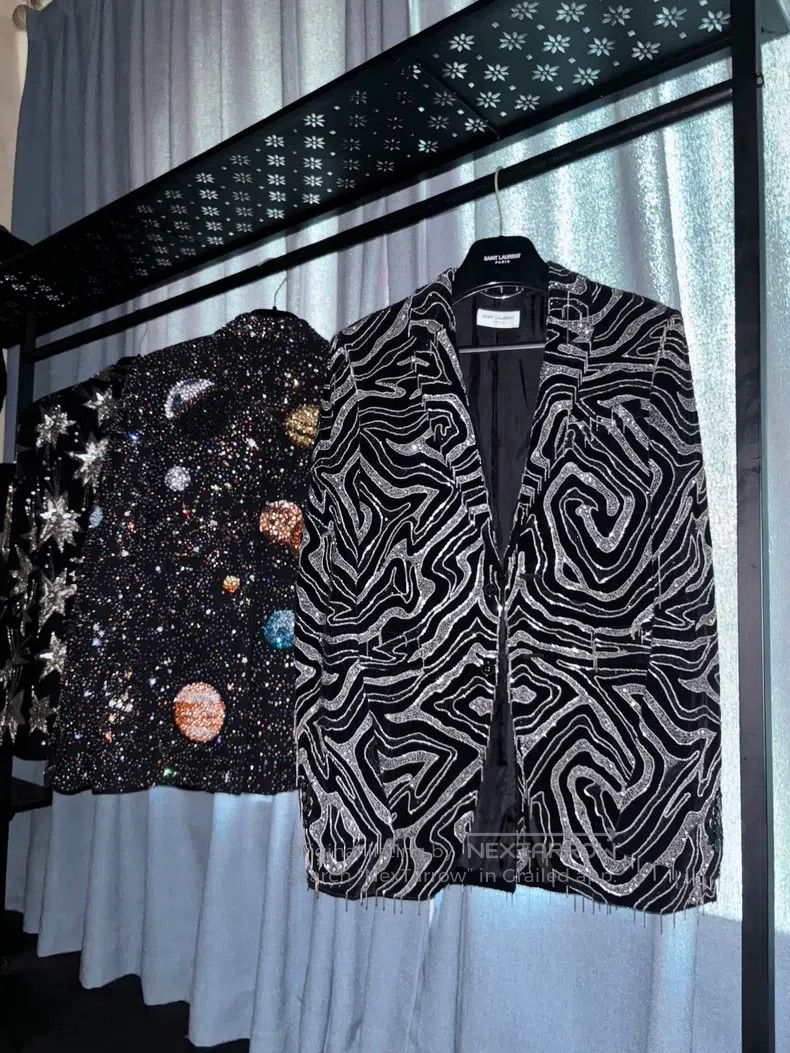 Saint Laurent Paris Saint Laurent Paris blazer Size US M / EU 48-50 / 2 - 2 Thumbnail