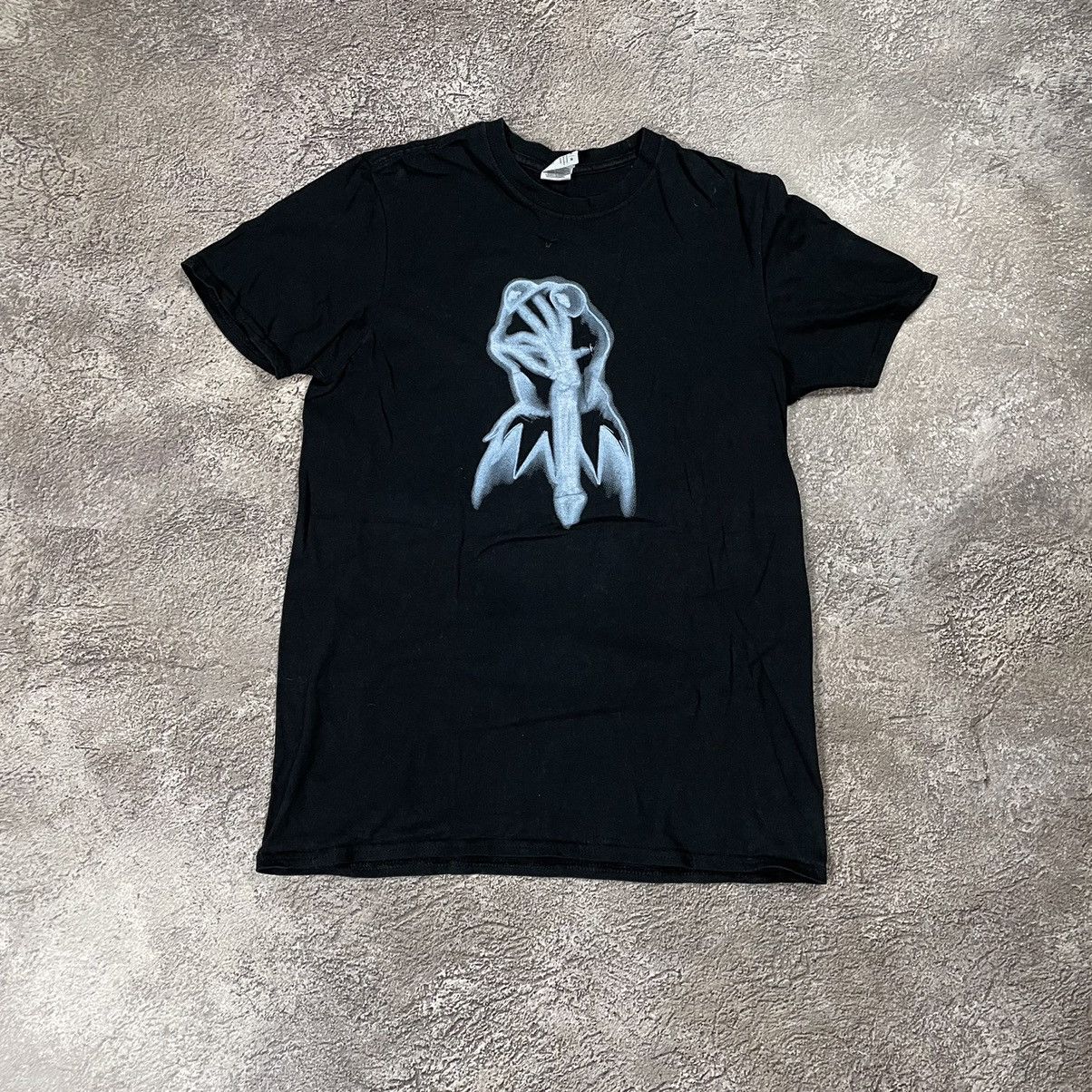 Vintage Vintage Y2K Abstract Graphic Tee Grunge Streetwear Black M Size US M / EU 48-50 / 2 - 1 Thumbnail