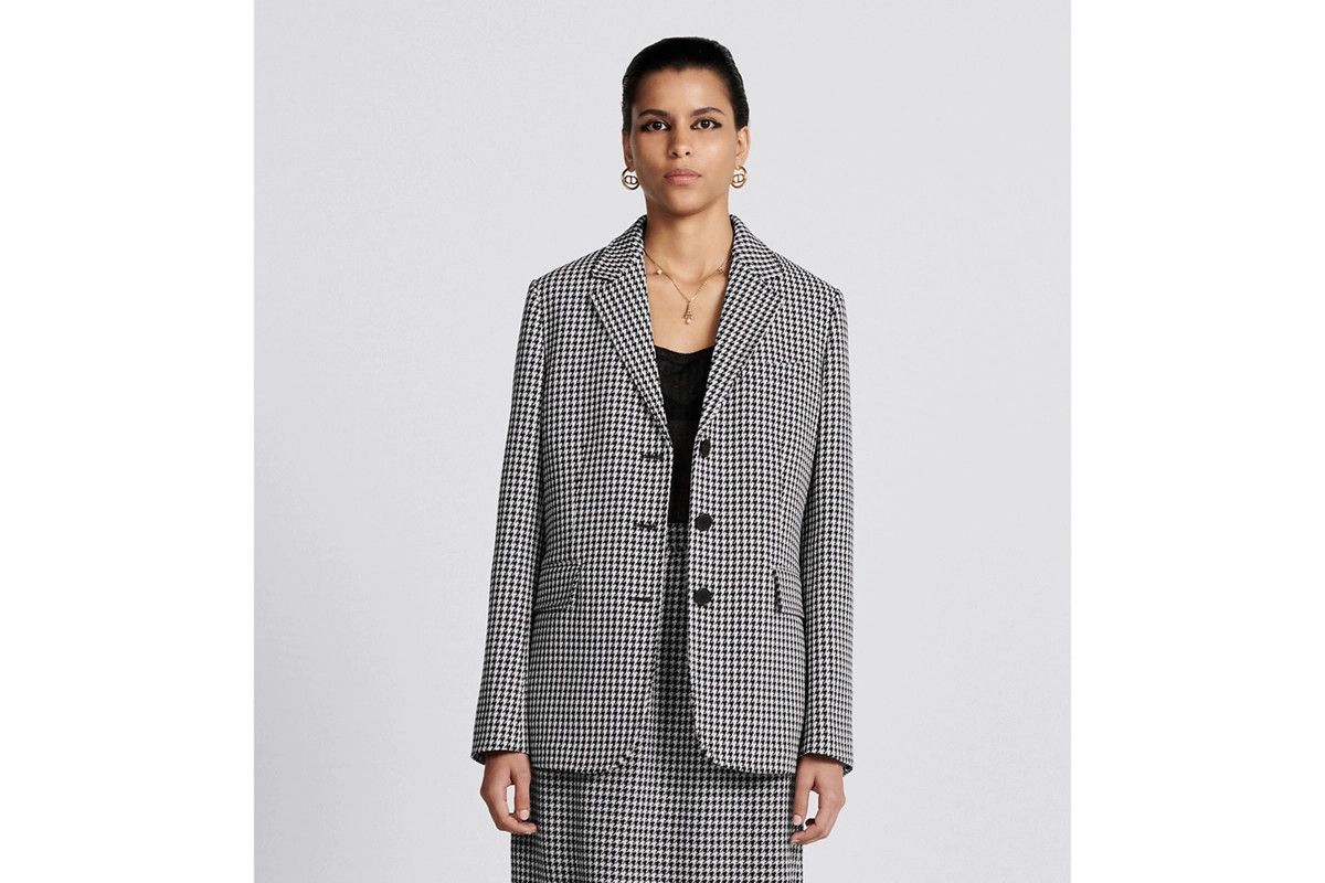 Dior o1bcso1str0225 2-in-1 Jacket in Black/White Size S / US 4 / IT 40 - 6 Thumbnail