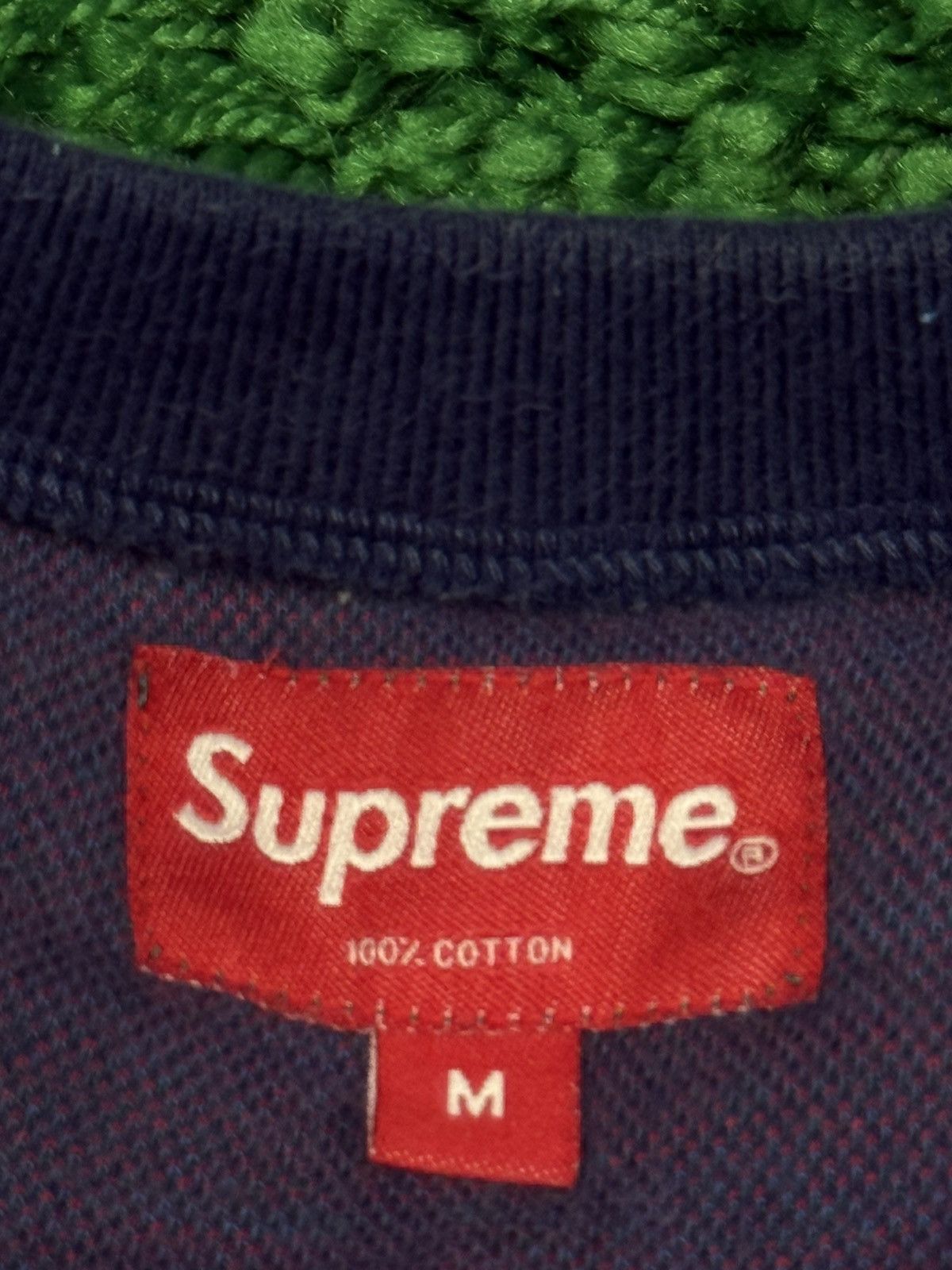 Supreme Supreme Paisley Stripe Euro Logo Long Sleeve Tee Medium SS19 Size US M / EU 48-50 / 2 - 5 Thumbnail