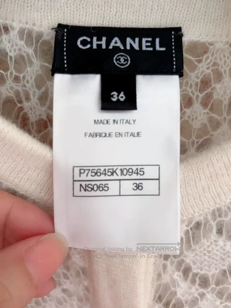 Chanel Chanel 23K hollow knitted cardigan coat Size XS / US 0-2 / IT 36-38 - 7 Thumbnail