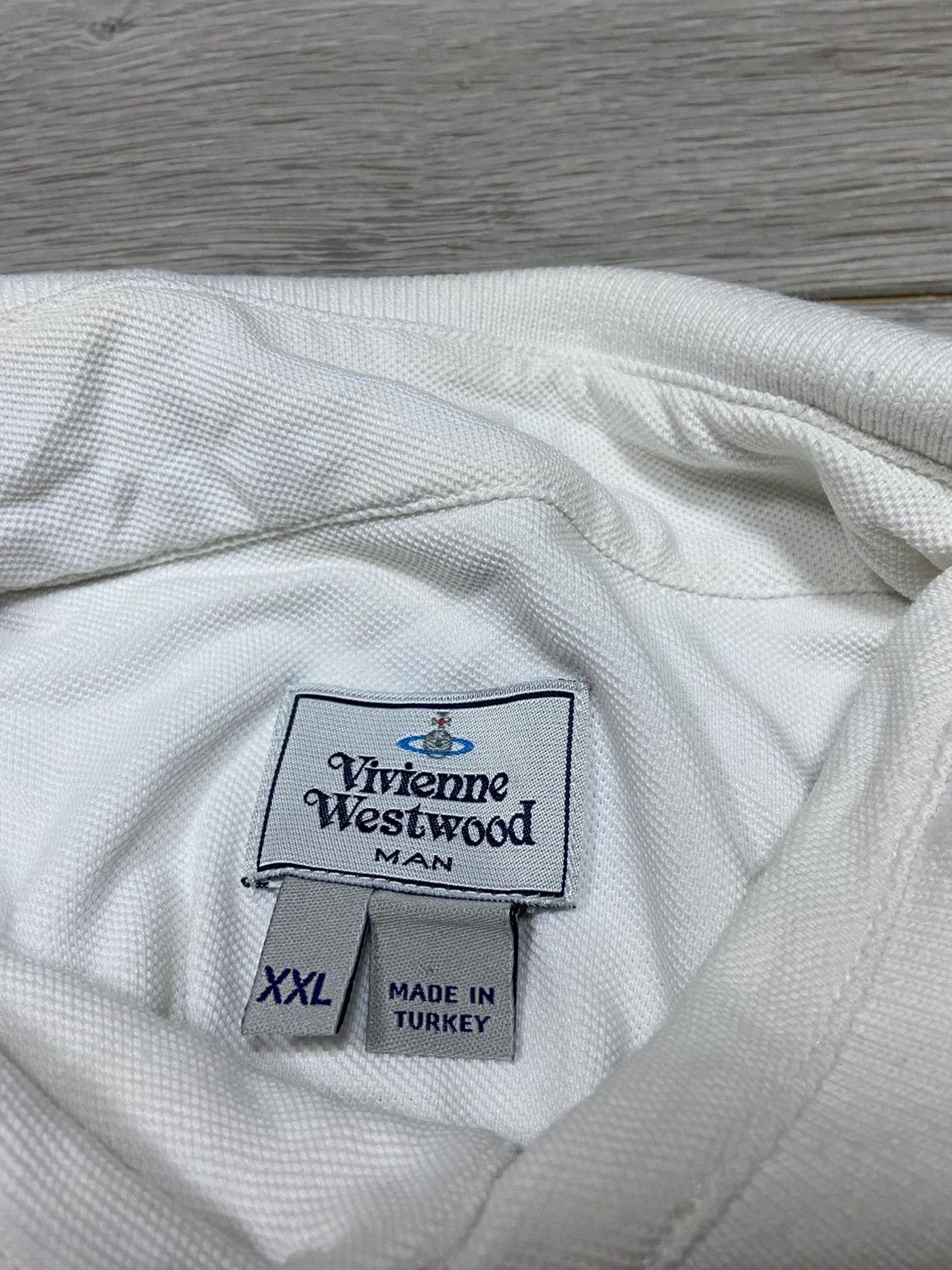 Vivienne Westwood Vivienne Westwood vintage small orb polo stripes Size US XXL / EU 58 / 5 - 6 Thumbnail