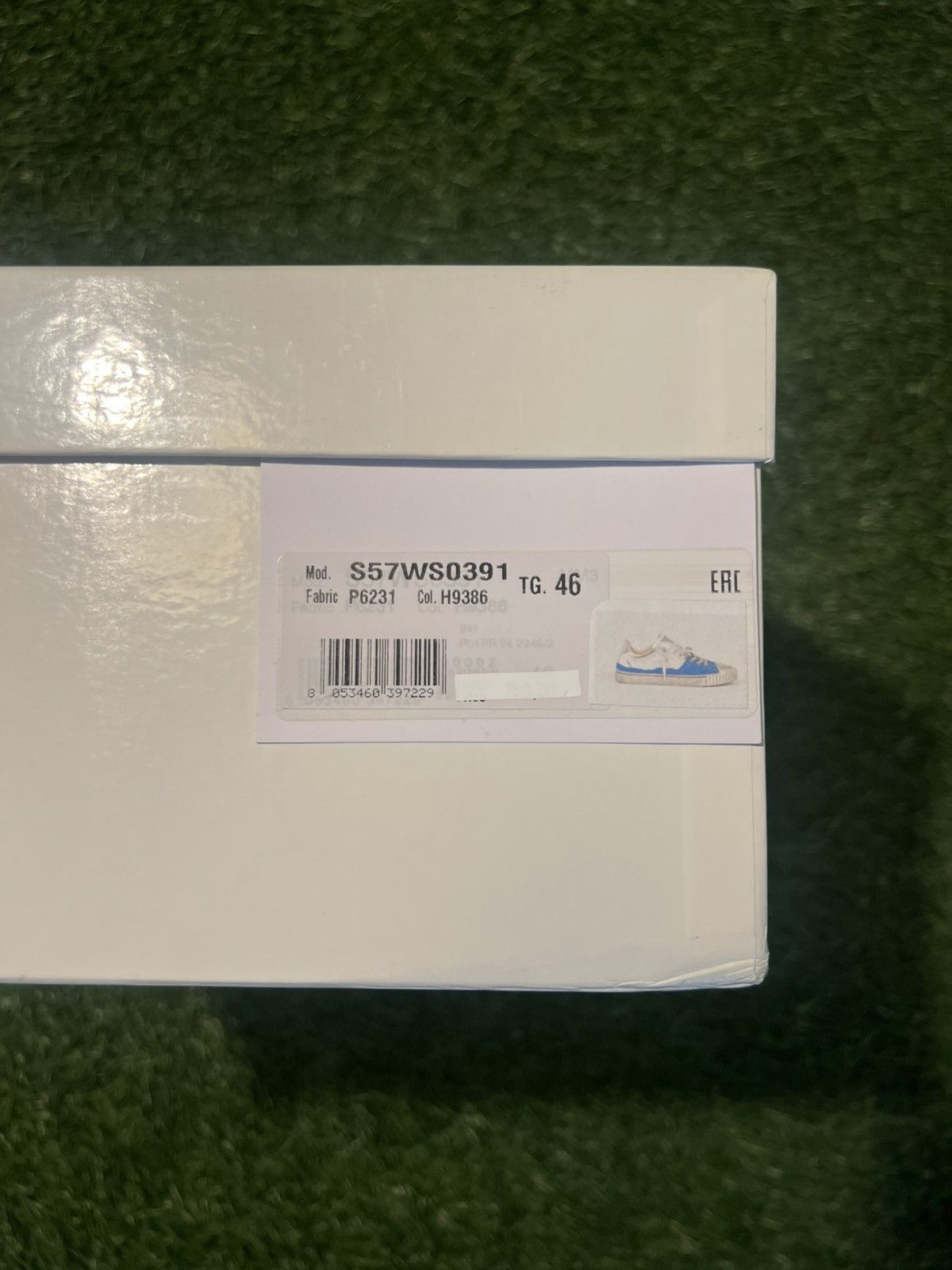 Maison Margiela Maison Margiela New Evolution Blue Shoes Low Top Sneakers Size US 13 / EU 46 - 7 Thumbnail