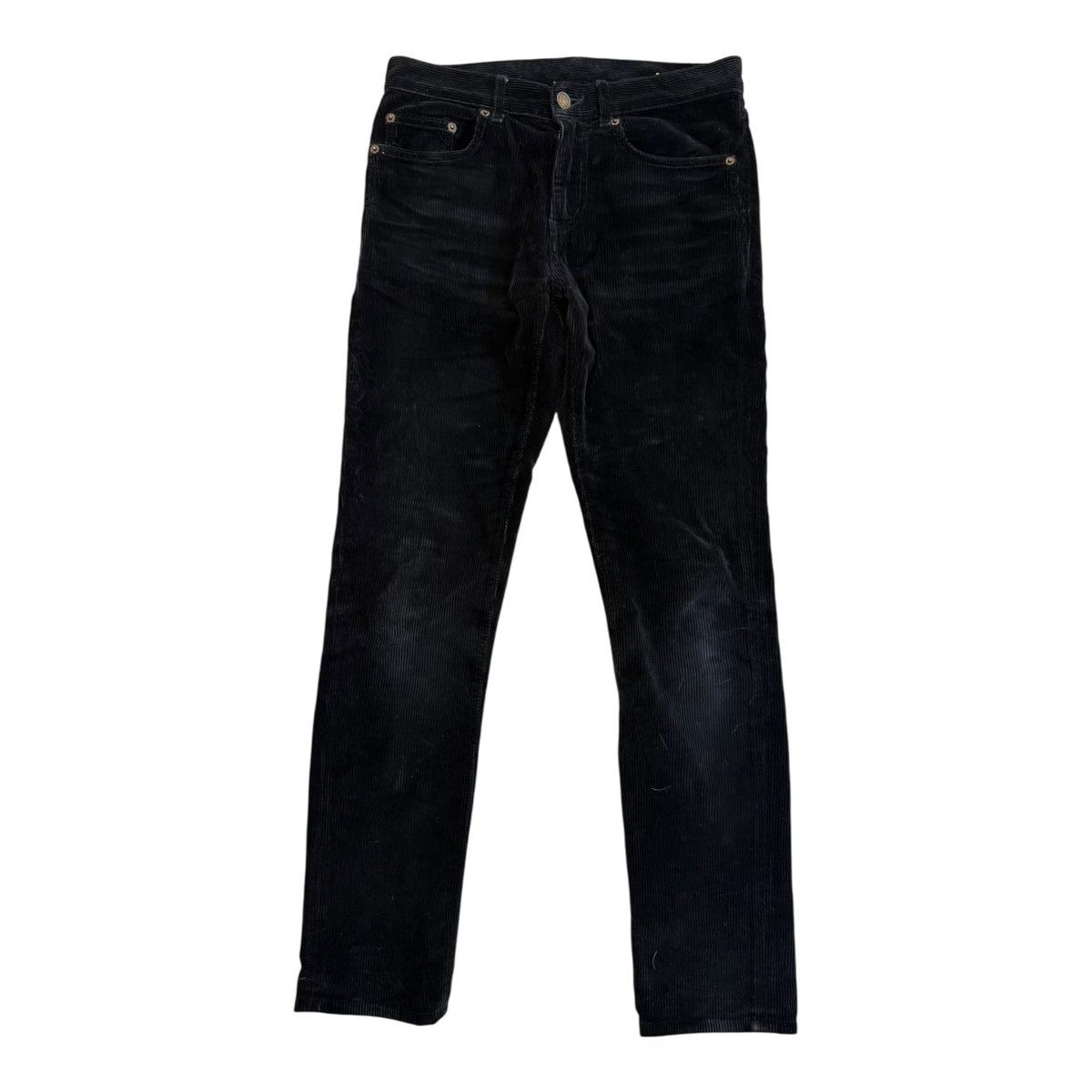 Saint Laurent Paris Saint Laurent Black Corduroy D02 2018 Size US 28 / EU 44 - 2 Thumbnail
