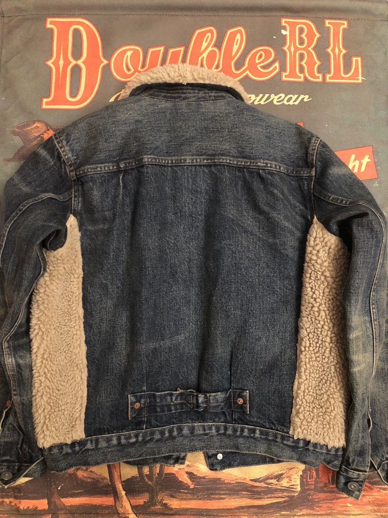 RRL Ralph Lauren RRL Ralph Lauren Old Bear Denim Jacket Size US XS / EU 42 / 0 - 3 Thumbnail