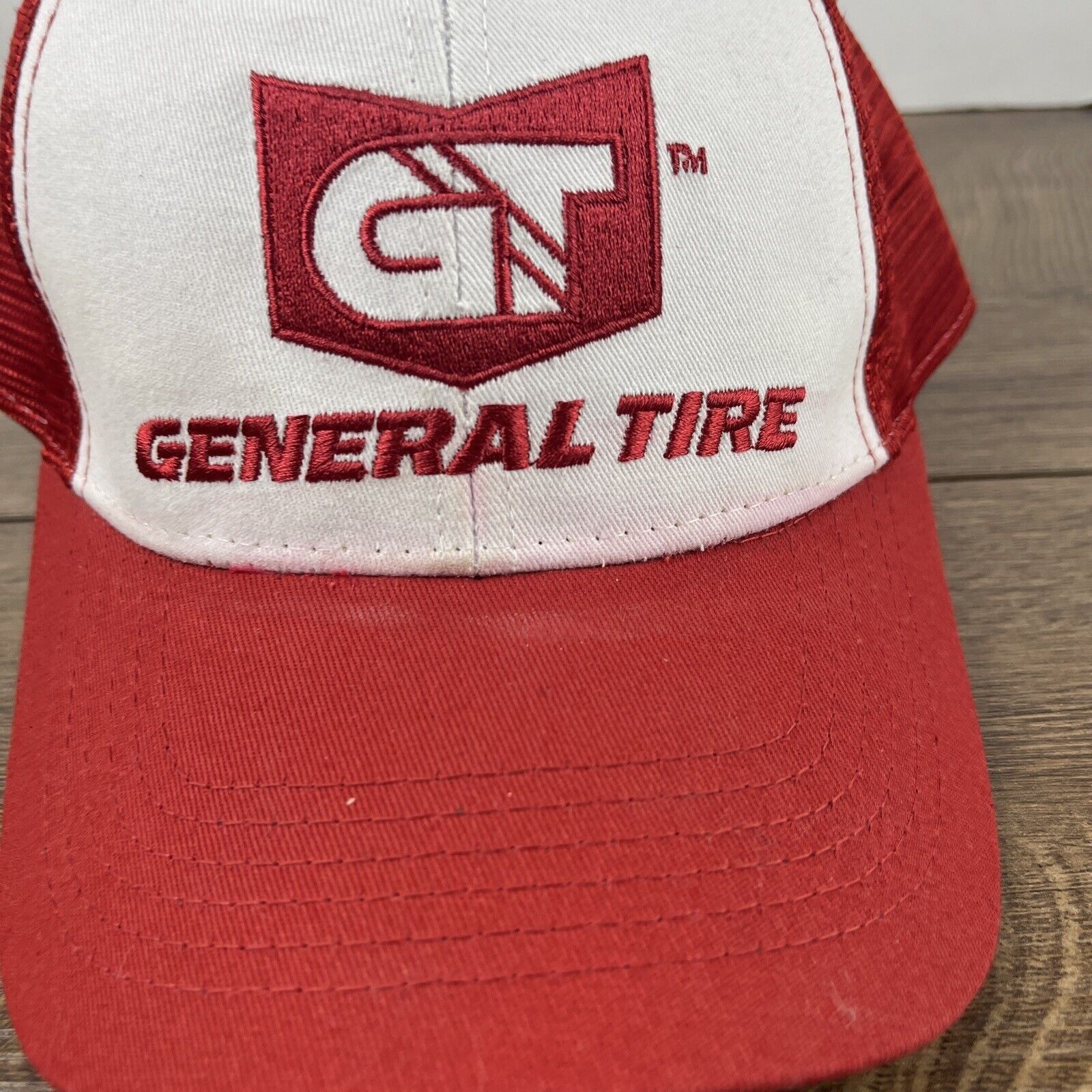 Other General Tire Hat GT Red Hat Adjustable Adult Size Hat Red Ca Size ONE SIZE - 6 Thumbnail