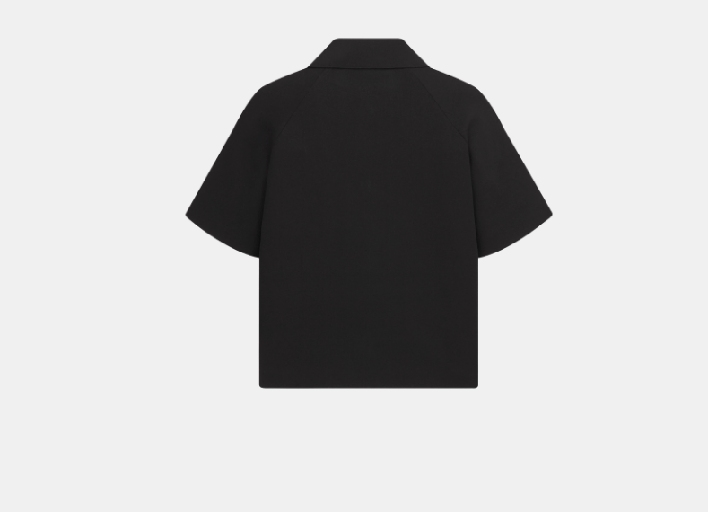 Dior o1w1db11225 454V13 Short-Sleeved Jacket in Black/White Size XS / US 0-2 / IT 36-38 - 2 Thumbnail