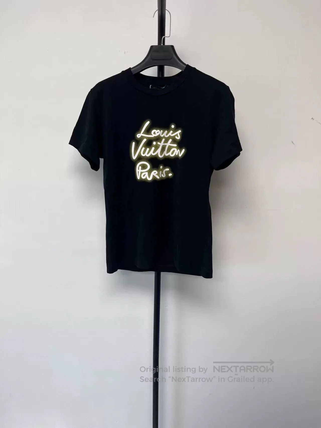 Louis Vuitton louis vuitton black cotton t. Size XS / US 0-2 / IT 36-38 - 1 Thumbnail