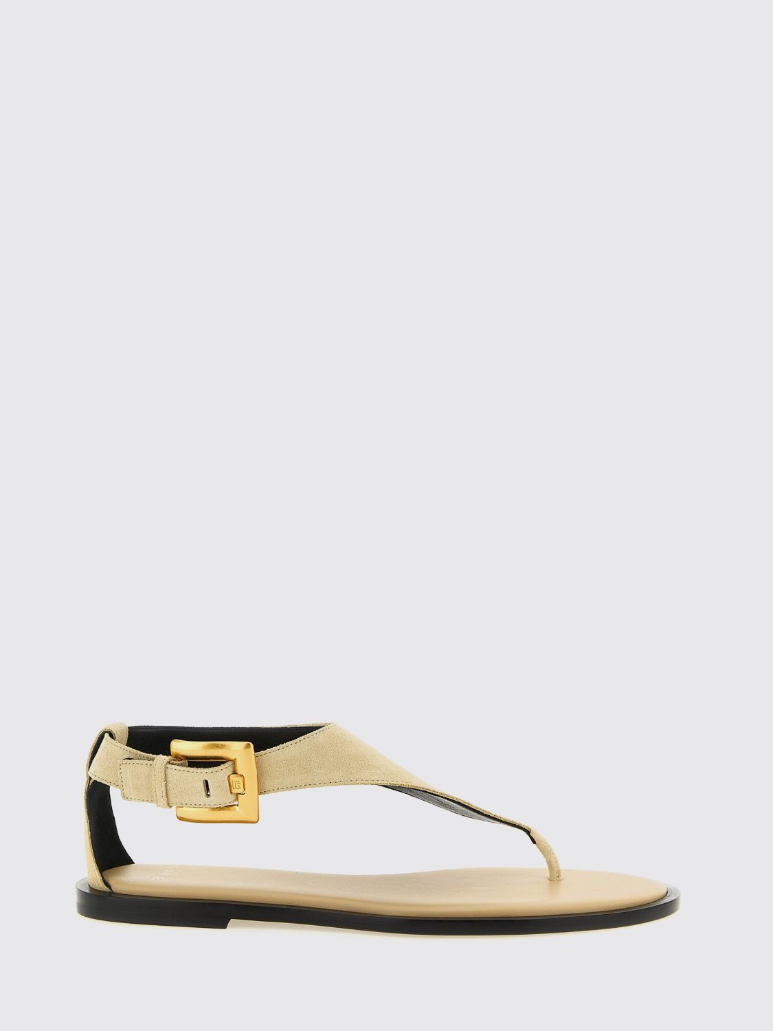 Balmain Balmain Heeled Sandal Woman Beige Size US 10 / IT 40 - 1 Thumbnail