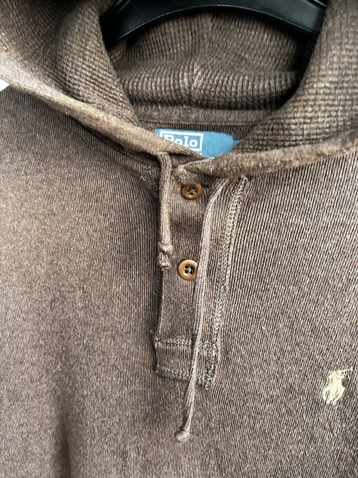 Polo Ralph Lauren × Ralph Lauren × Vintage Ralph Lauren brown hoodie vintage size M Size US M / EU 48-50 / 2 - 4 Thumbnail