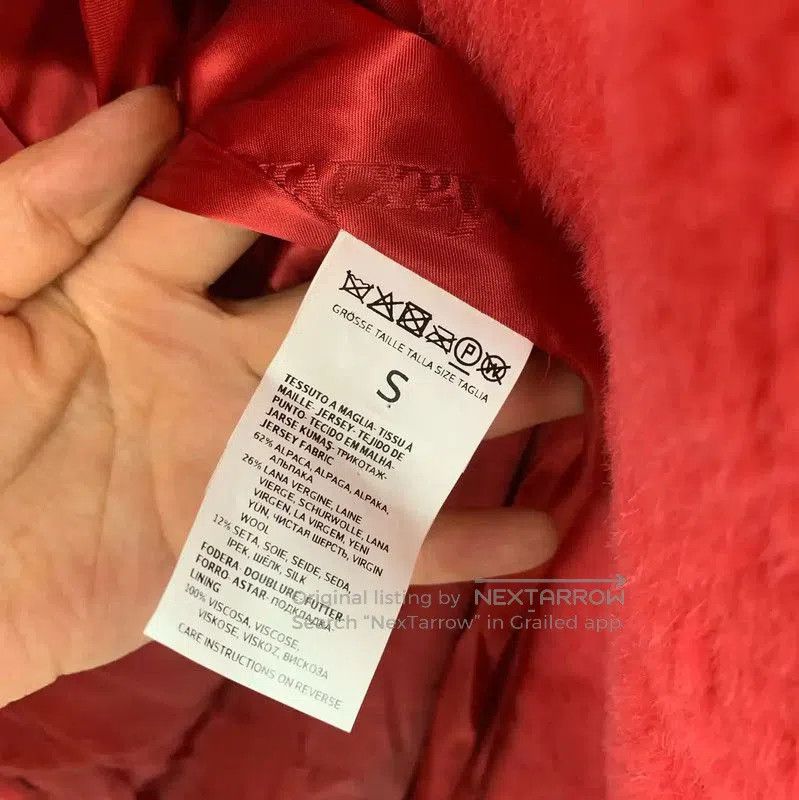 Max Mara MaxMara Pink Wool Women's Coat . Size S / US 4 / IT 40 - 4 Thumbnail