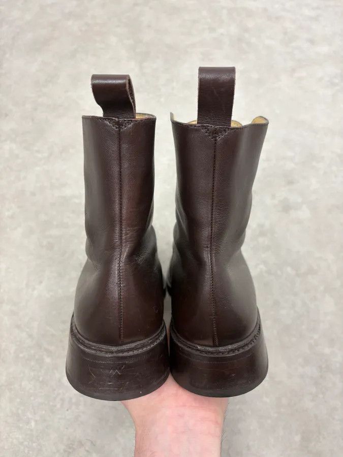 Jil Sander Jil Sander Brown Classy Leather Boots Size US 9 / EU 42 - 7 Thumbnail