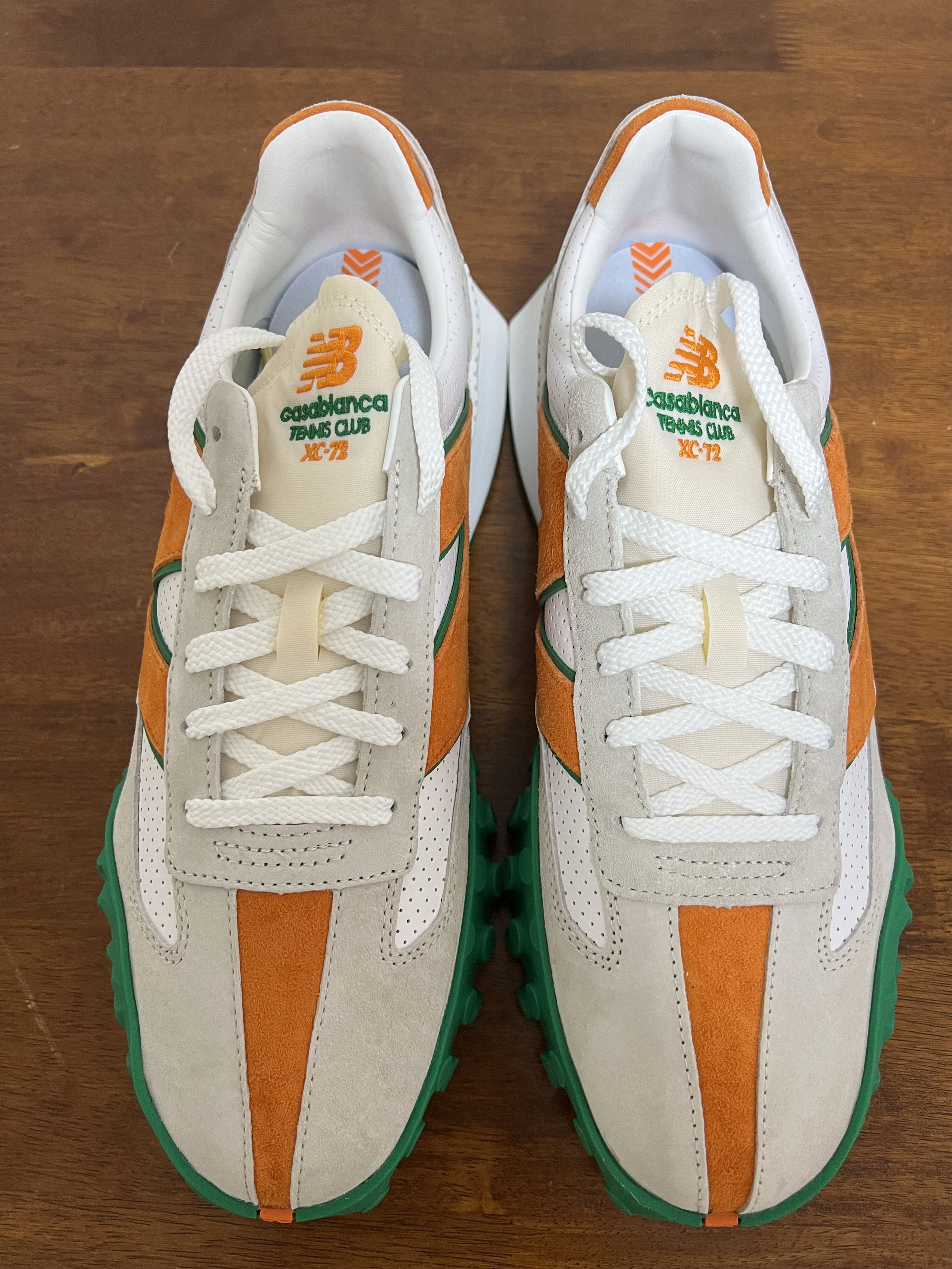 Casablanca × New Balance 💚 2021 Casablanca x New Balance XC-72 Orange/Green NEW Size US 10 / EU 43 - 11 Thumbnail