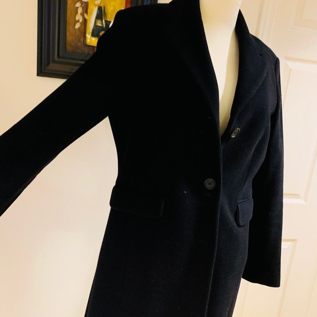 Other J Crew Wool Coat mid Length wool coat size 12p Size L / US 10 / IT 46 - 2 Thumbnail