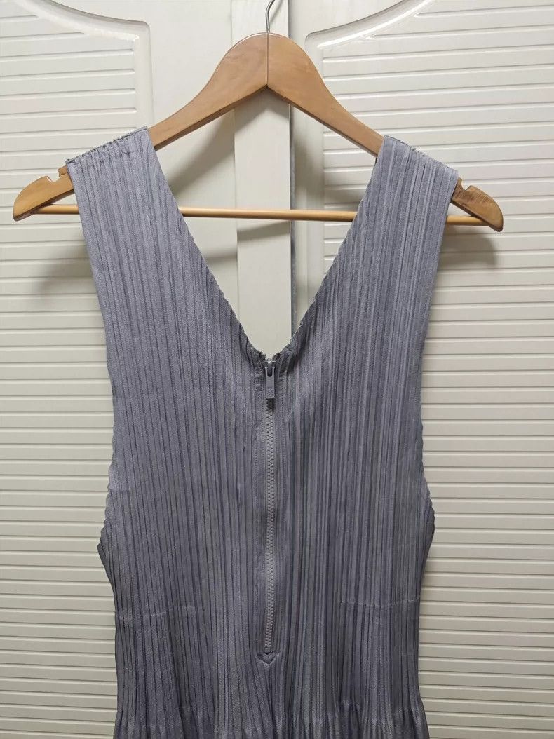 Issey Miyake Issey Miyake size:3 Light grey puff pants Size 42" / US 20 - 2 Thumbnail