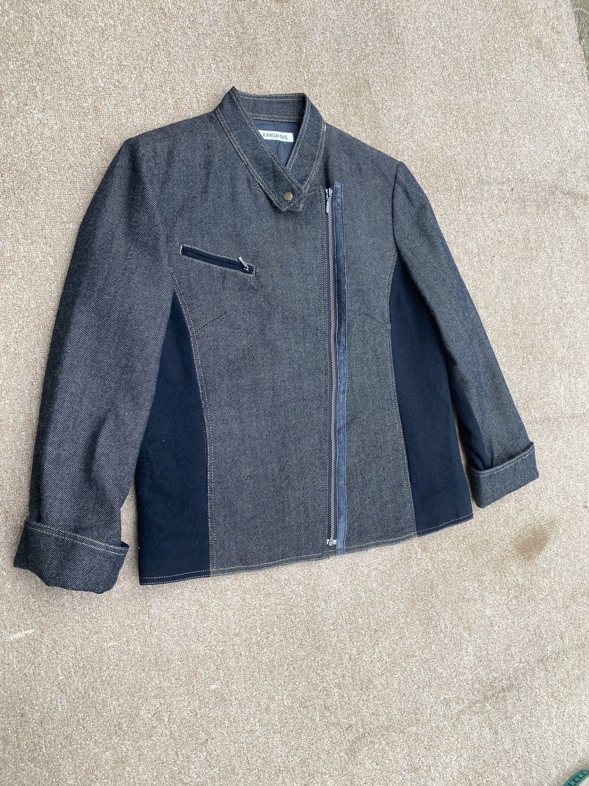 Kansai Yamamoto × Vintage Vintage kansai bis by kansai yamamoto zipper jacket Size L / US 10 / IT 46 - 12 Thumbnail