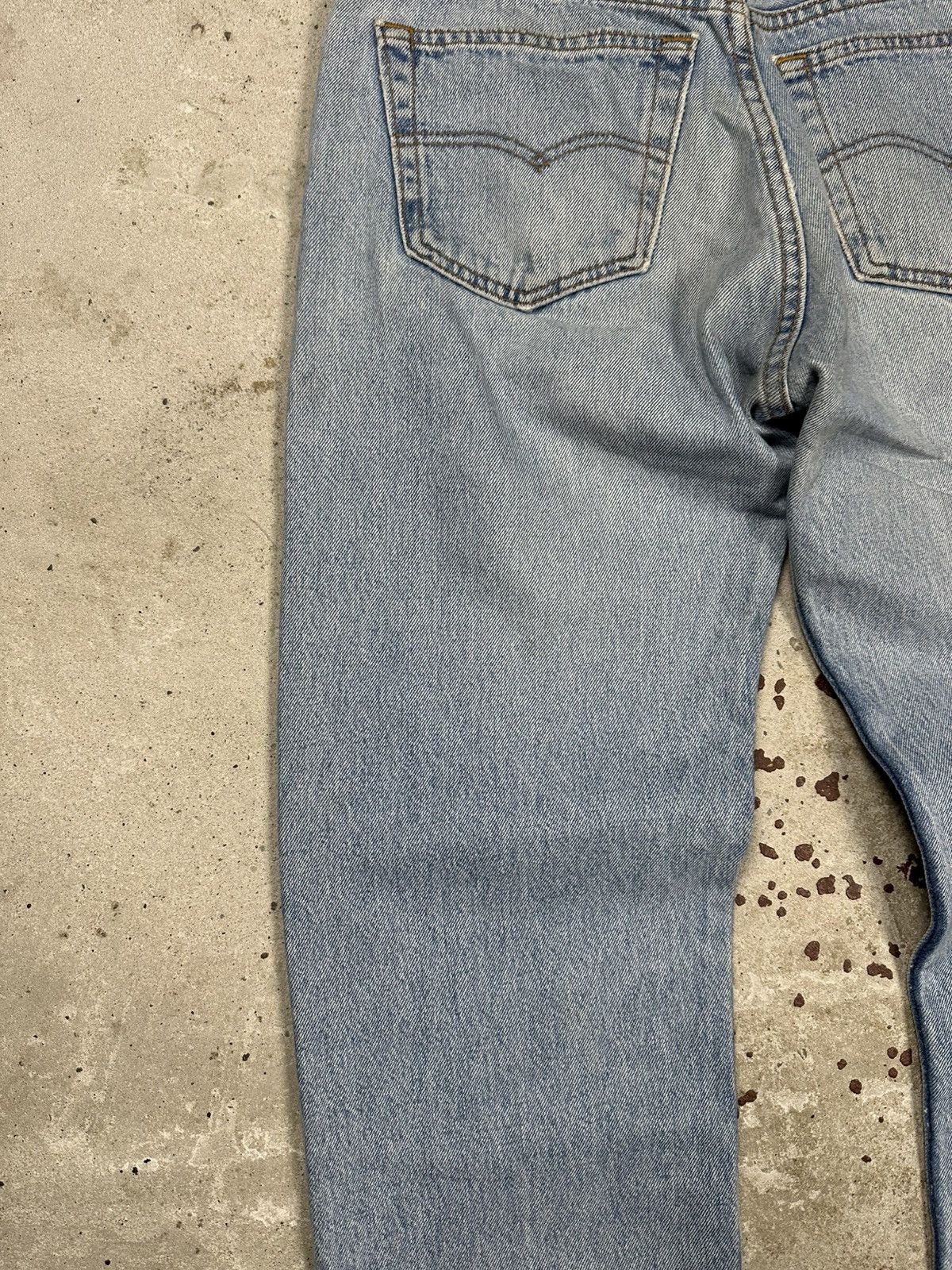 Levi's Vintage 1992 Levi’s 501 Blue Jeans Denim Pants 90s made usa Size US 30 / EU 46 - 17 Thumbnail