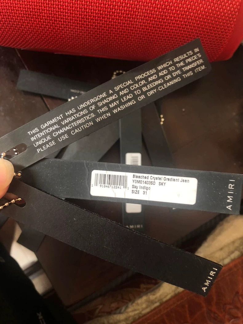 Amiri Amiri new diamond jeans Size US 31 - 5 Thumbnail