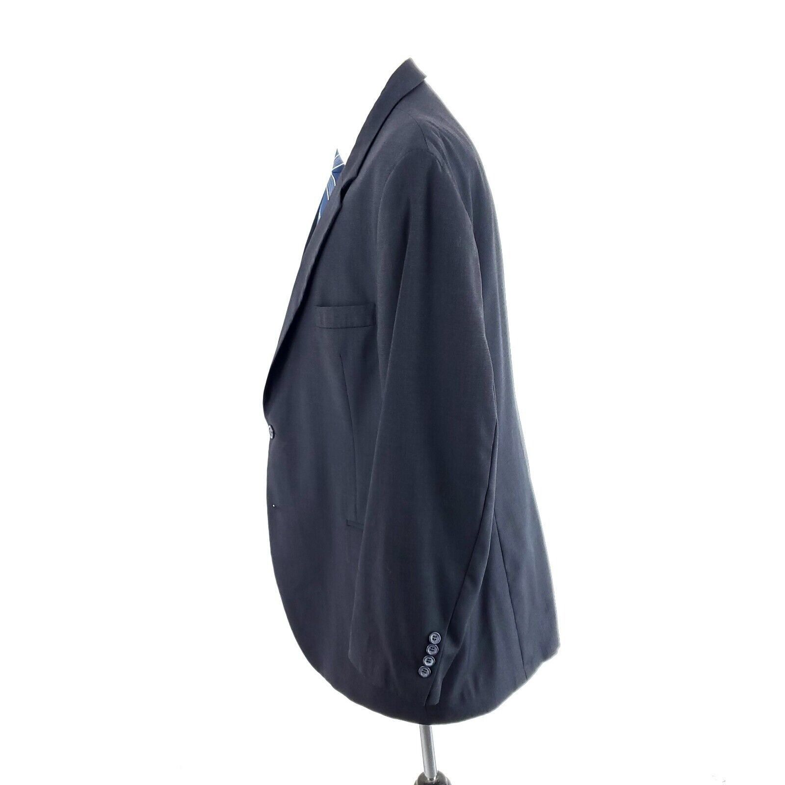 Jos. A. Bank Jos A Bank Wool 2 Button Blazer 44R Or Slim 46R Blue Gray Bi Size 44R - 5 Thumbnail