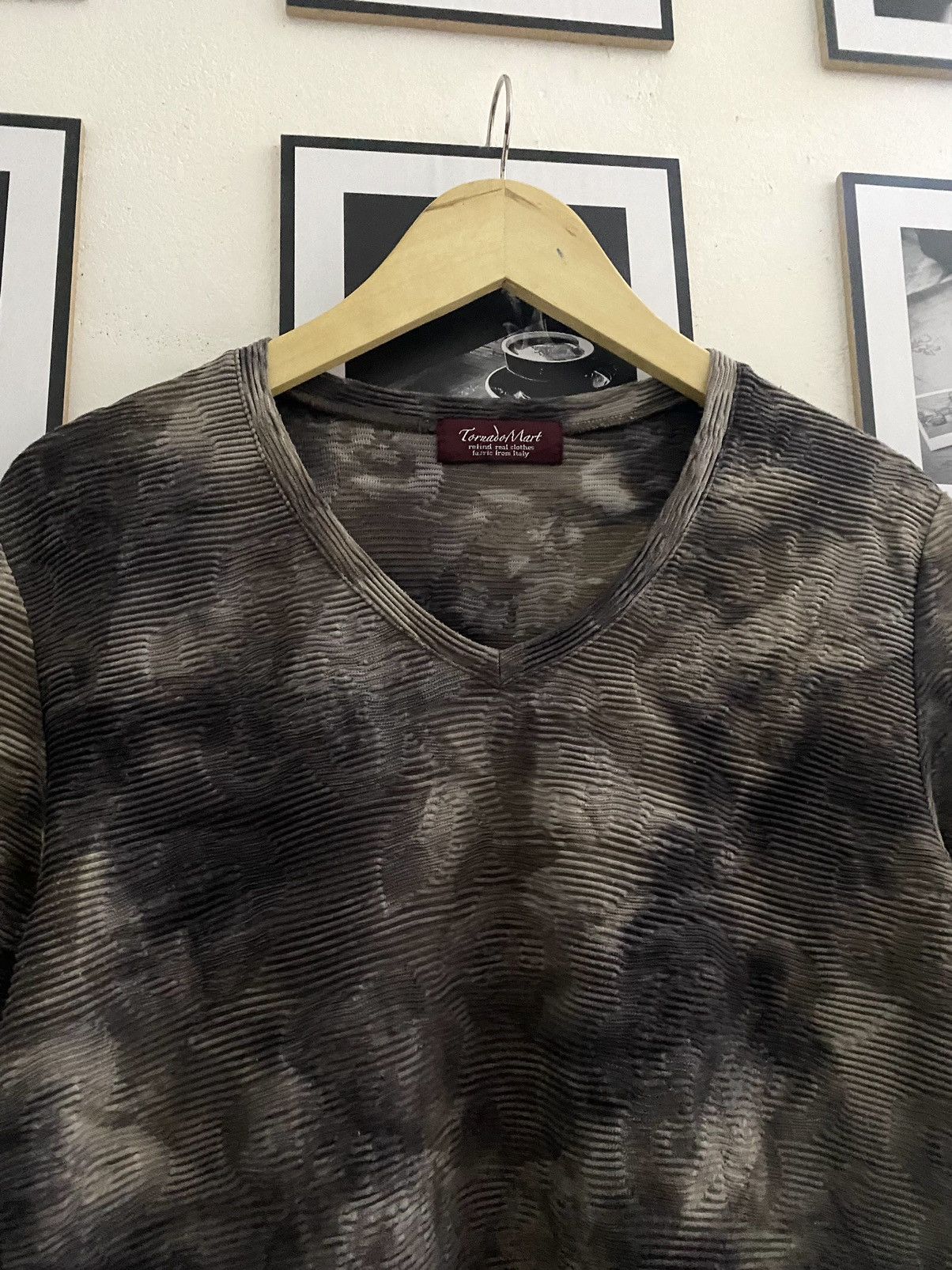 Tornado Mart 2000s Tornado Mart Flower Wrinkle Tee Size US M / EU 48-50 / 2 - 3 Thumbnail